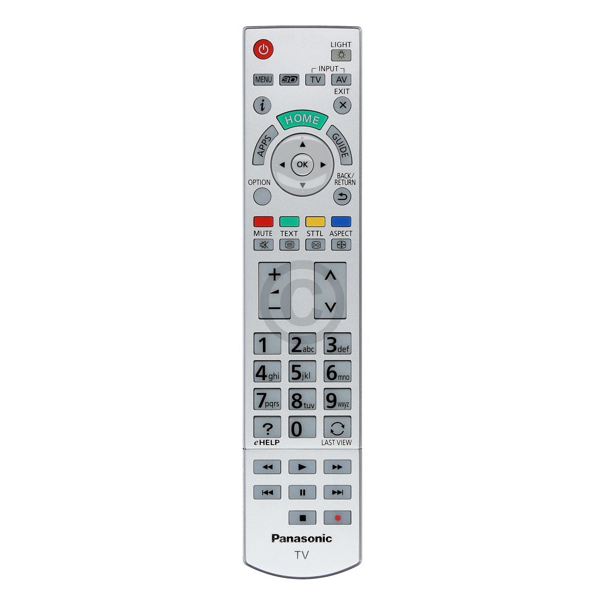 Remote Control TV of Panasonic Smart VIERA 4K LED-LCD TX-L65WT600E