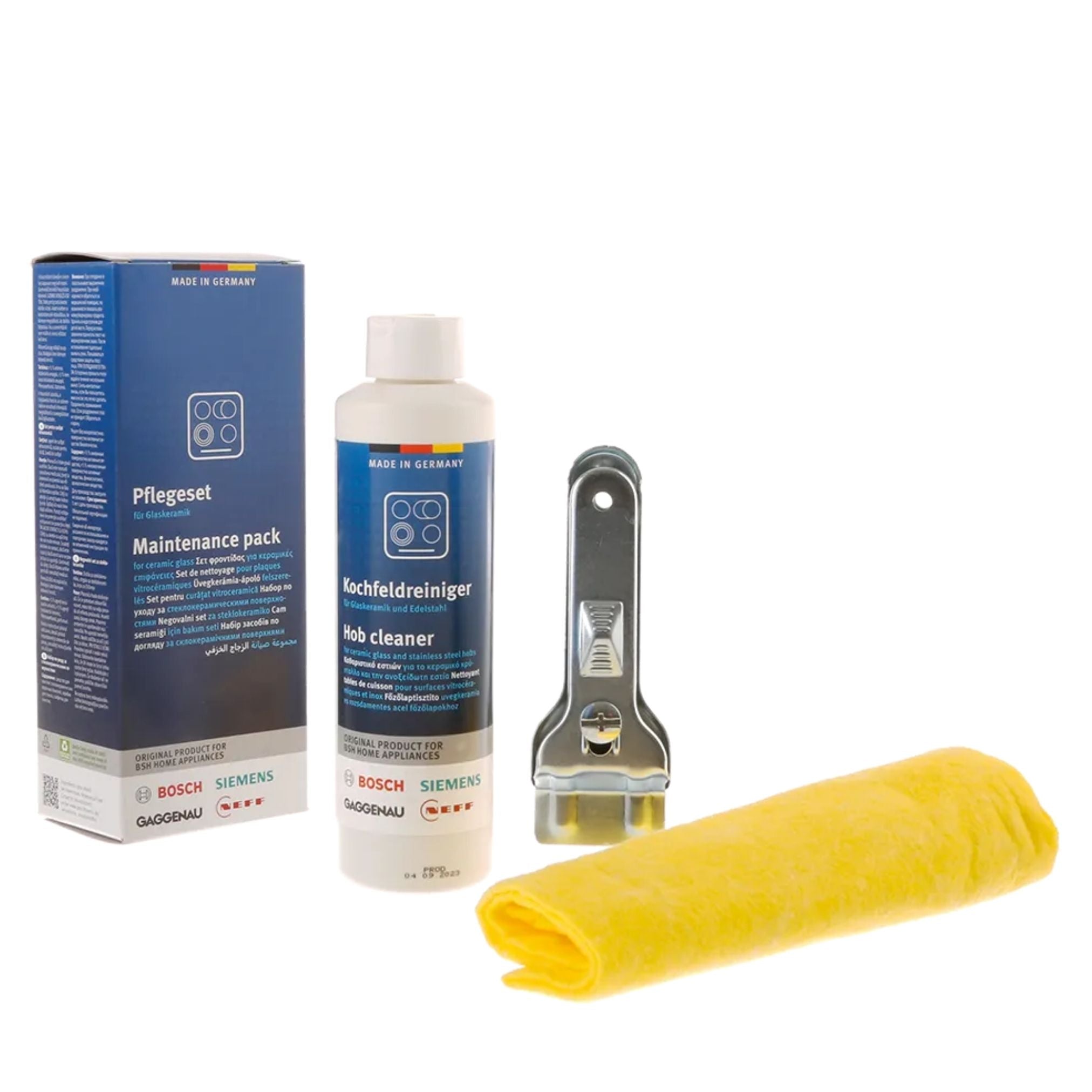 Gaggenau Ceramic & Induction Hobs Cleaning Care Pack - Compatible with All Models