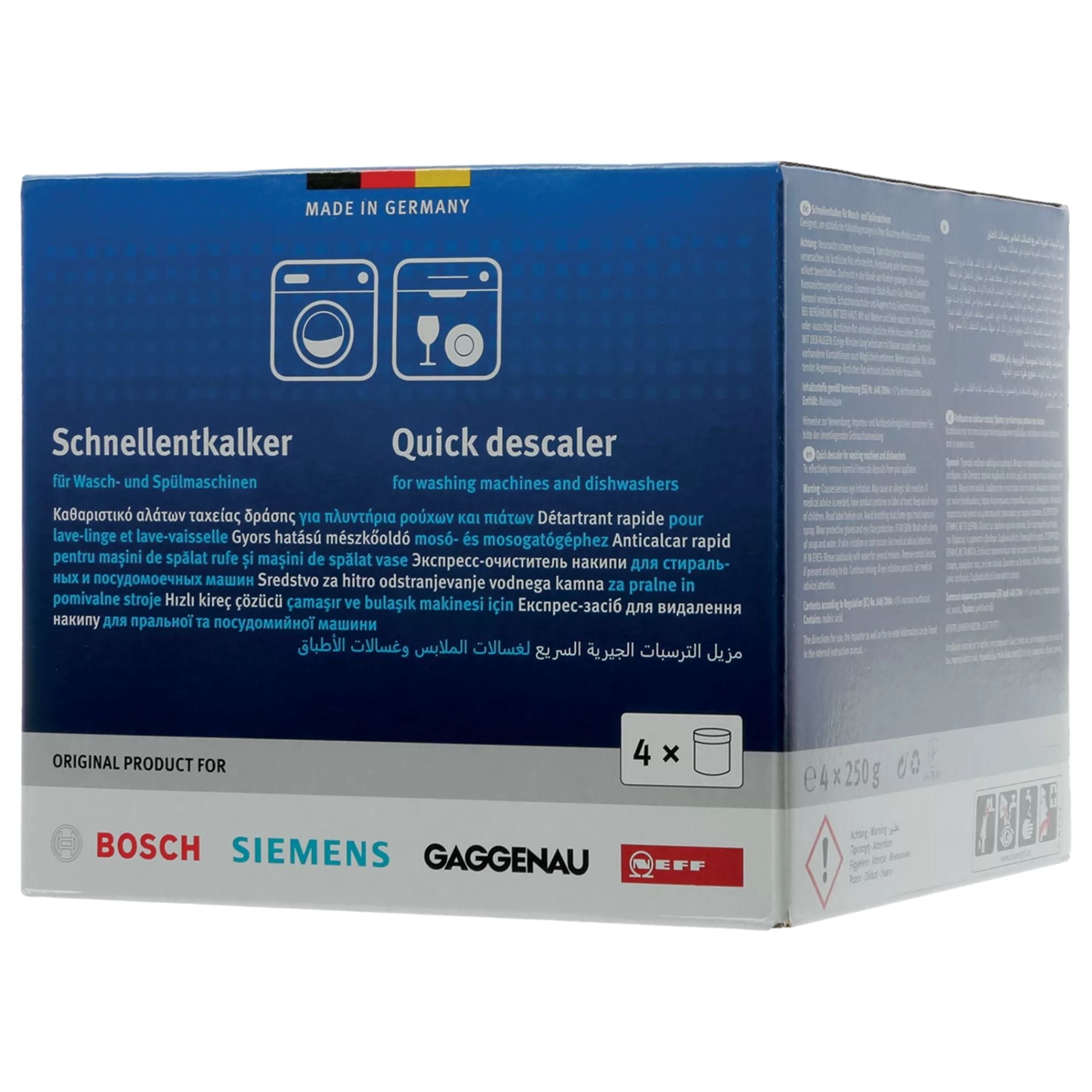 Gaggenau Descaler for Dishwasher and Washing Machines