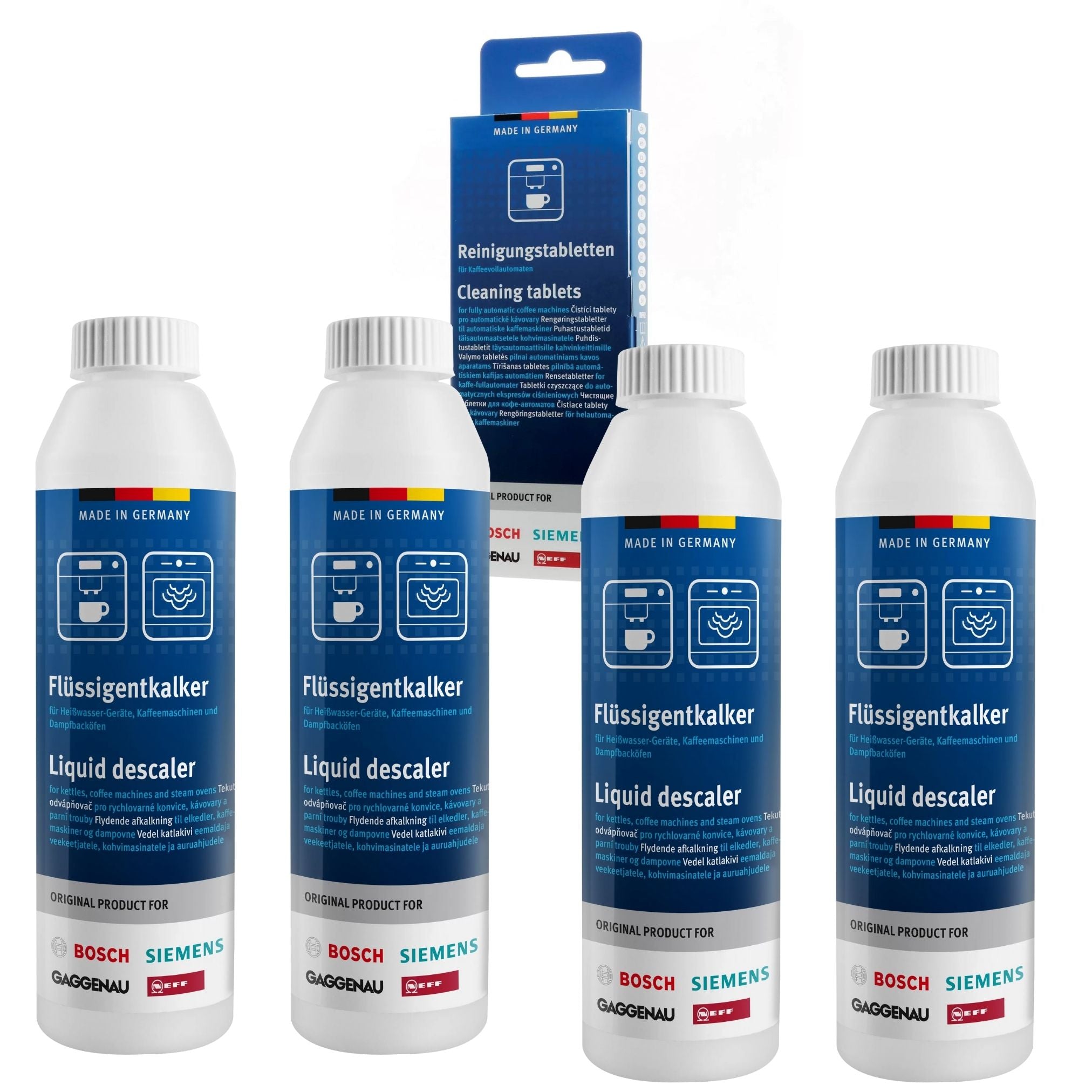 Gaggenau Built-in Coffee Machine Care Cleaning Set Descaler and