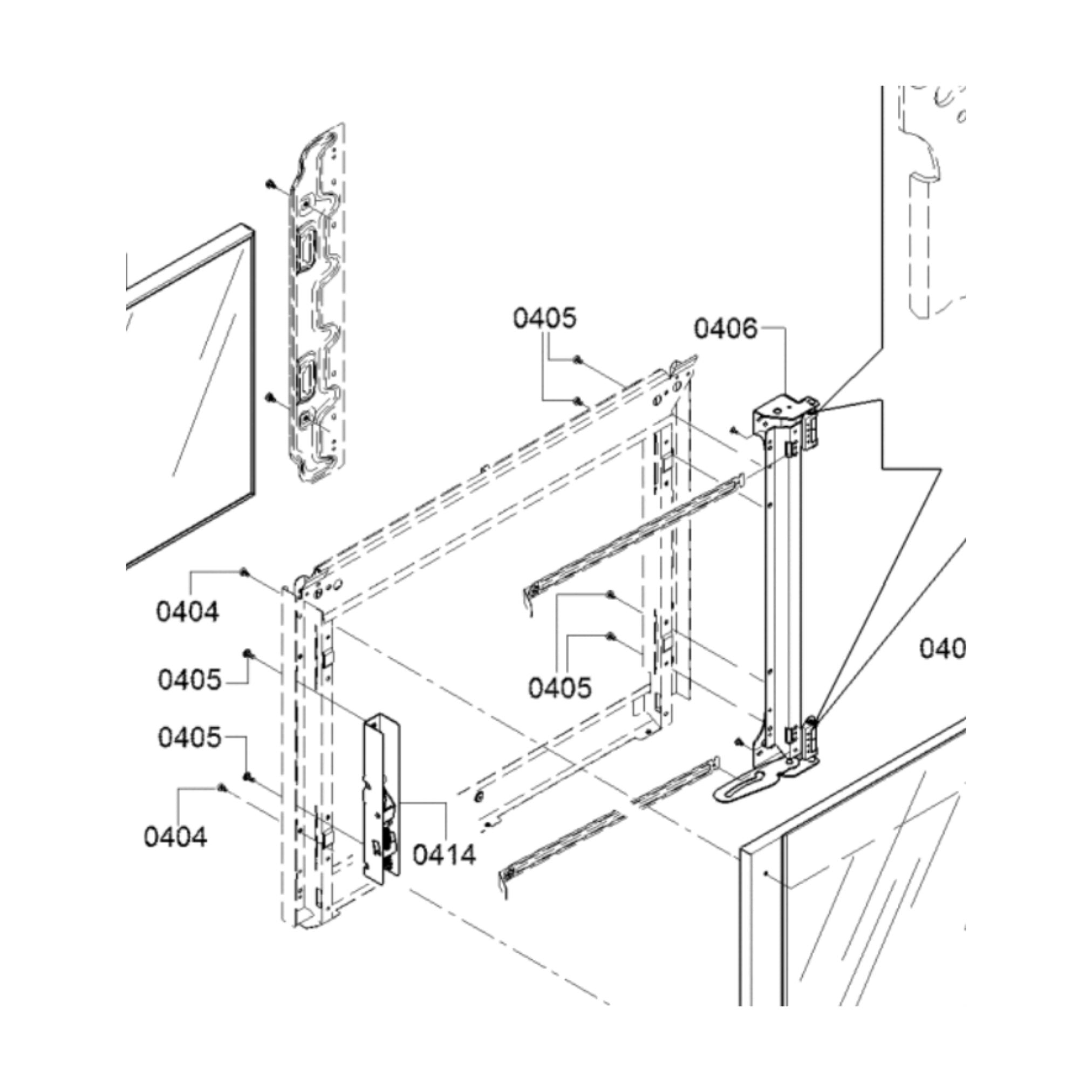 Thermador MED301RWS Professional Wall Oven Door Hinge Holder