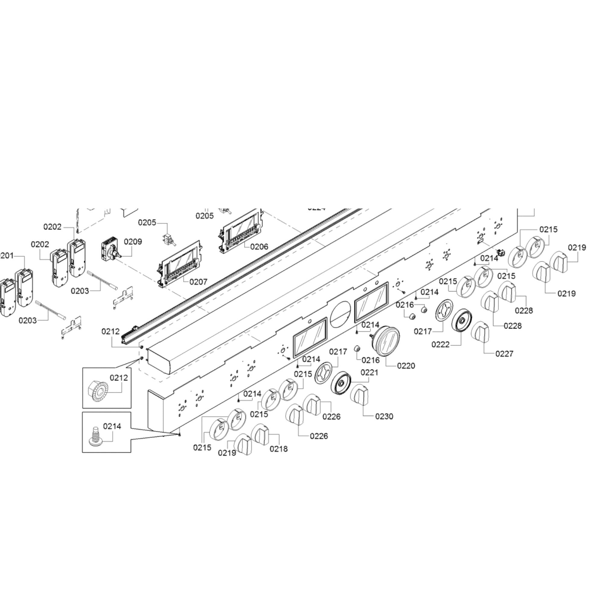 Thermador PRD606WESG Professional Range Knob - Part Number 218