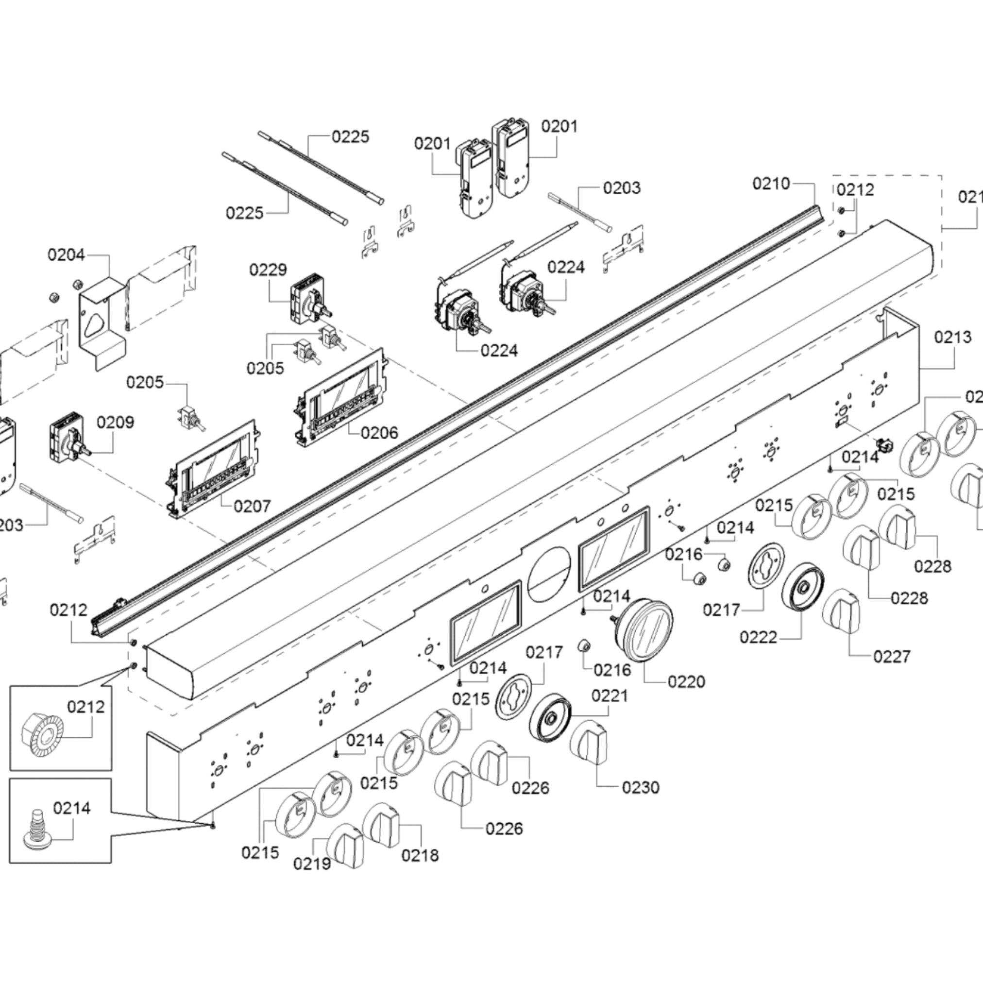 Thermador PRD364WDHU Professional Range Ring Bezel for Knob