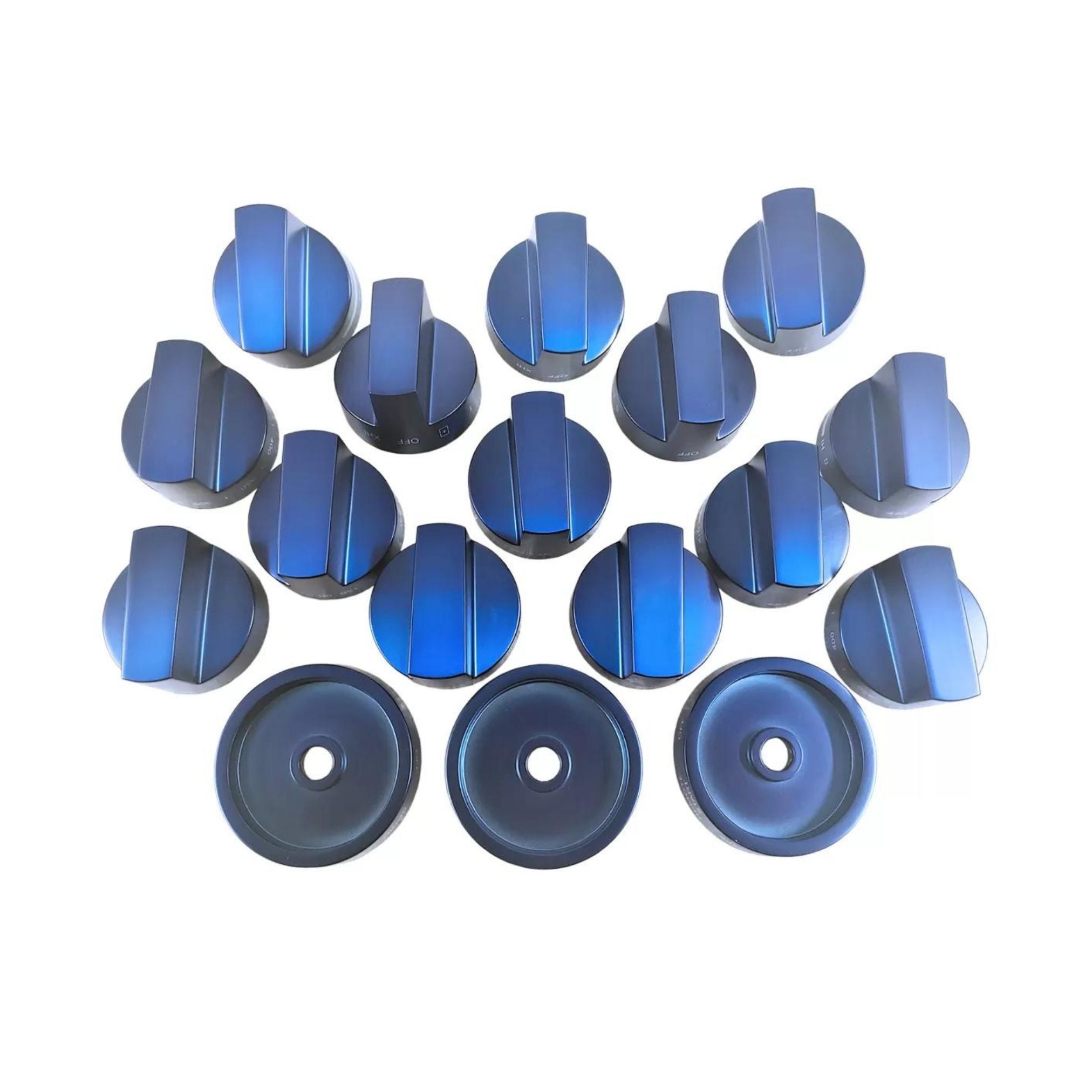 Thermador PRD486WIGU Professional Range Knob Full Set - Blue