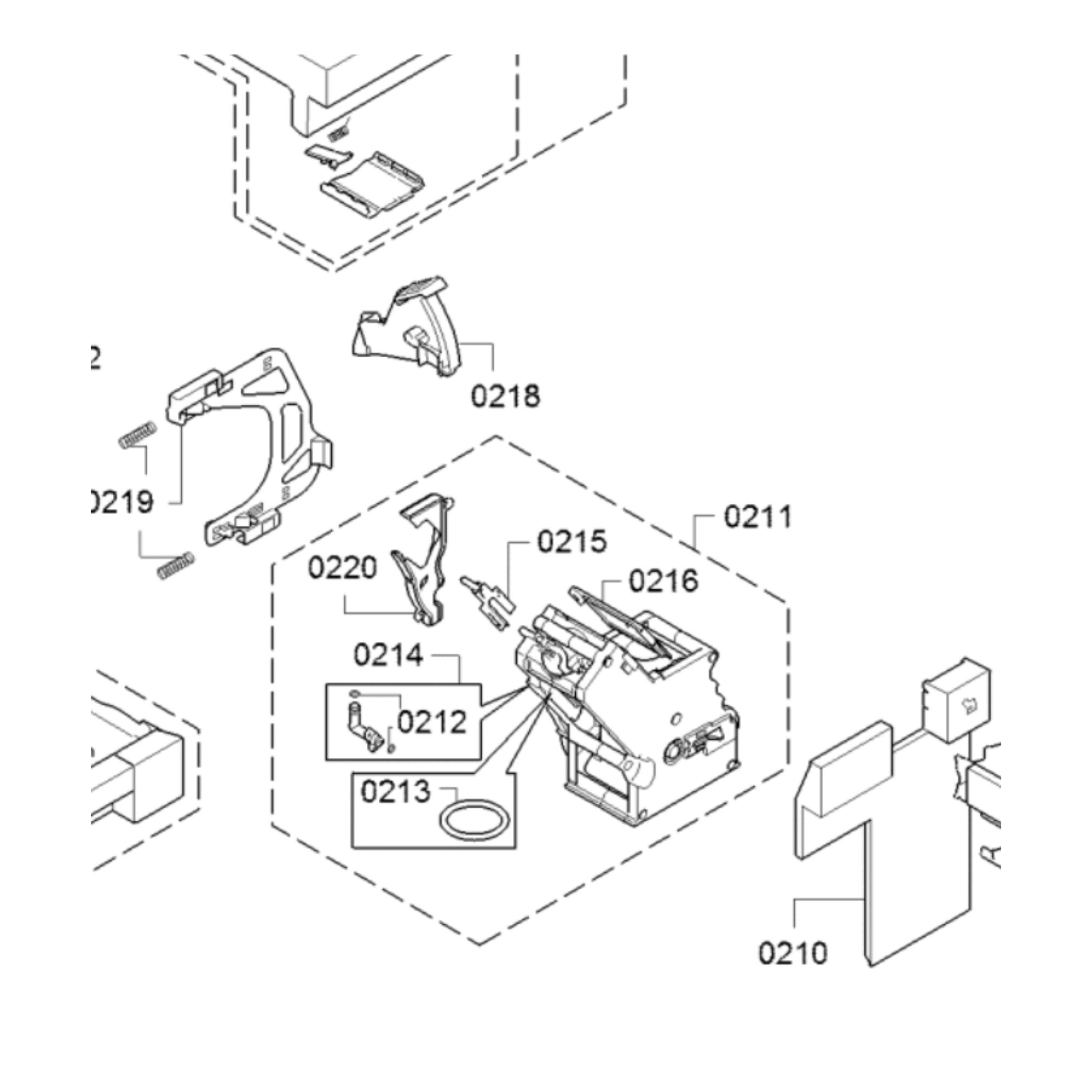 Thermador TCM24PS Built-in Espresso Coffee O Ring Gasket