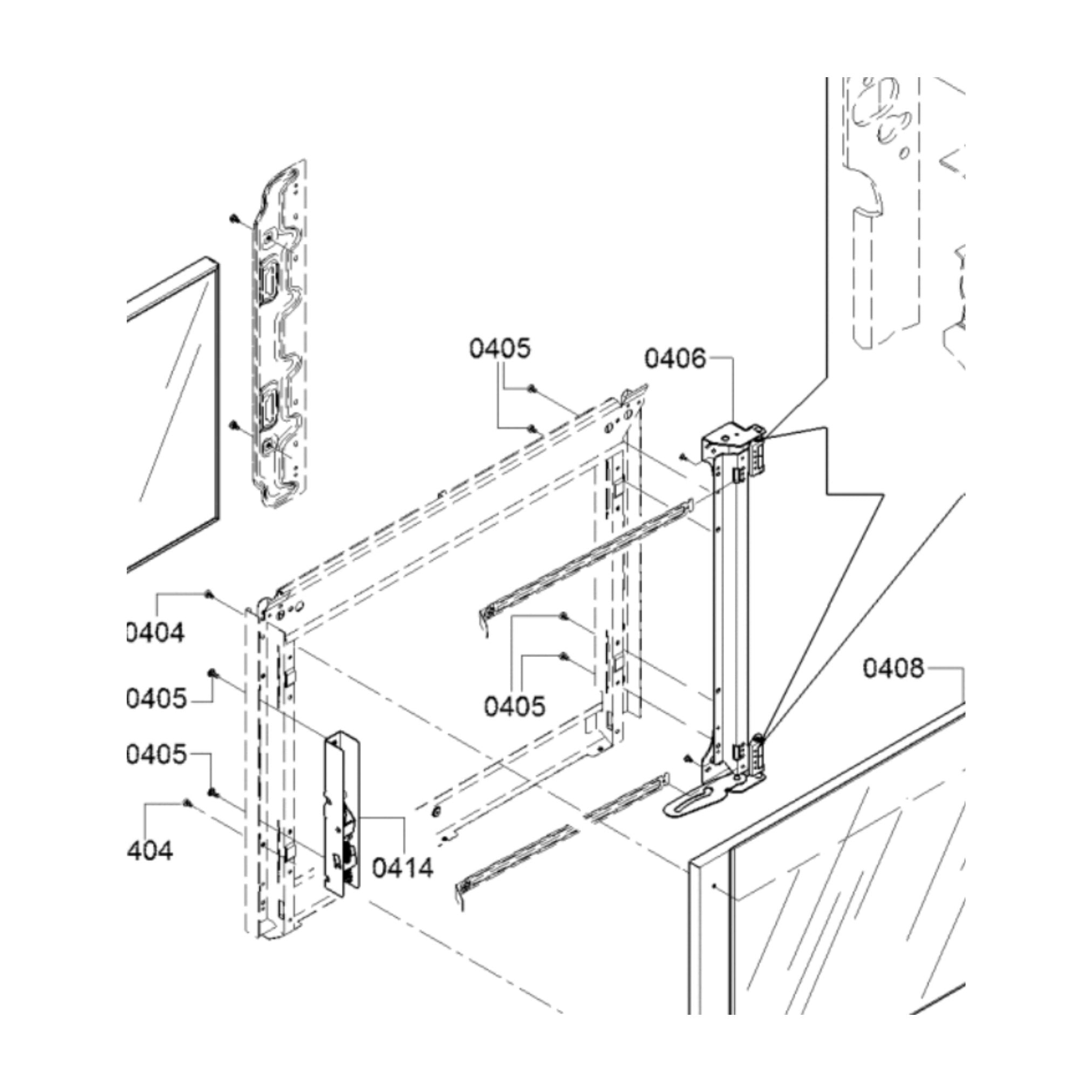 Thermador MED301RWS Professional Wall Oven Door Hinge