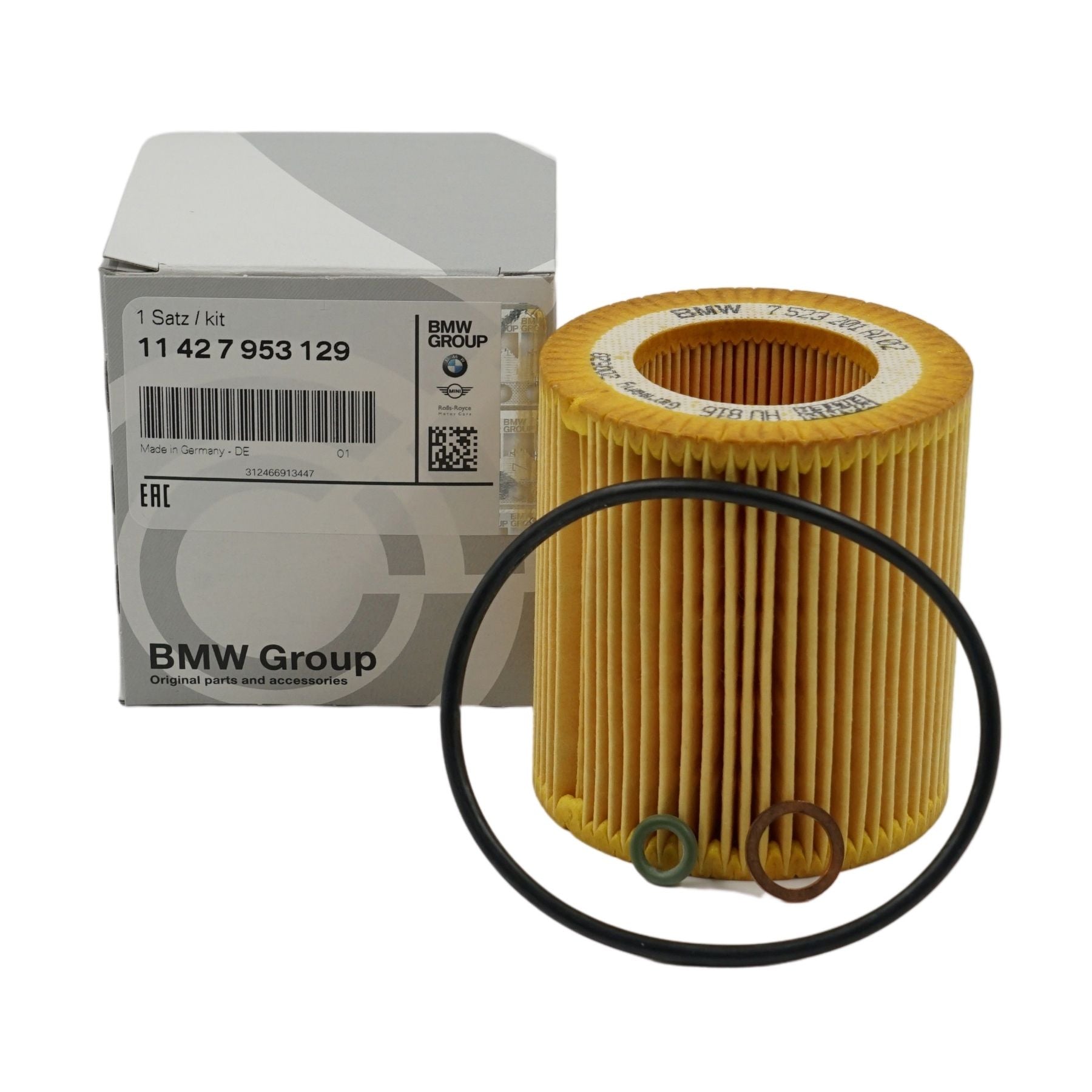 BMW 535i 2009-2013 Oil Filter Set Element