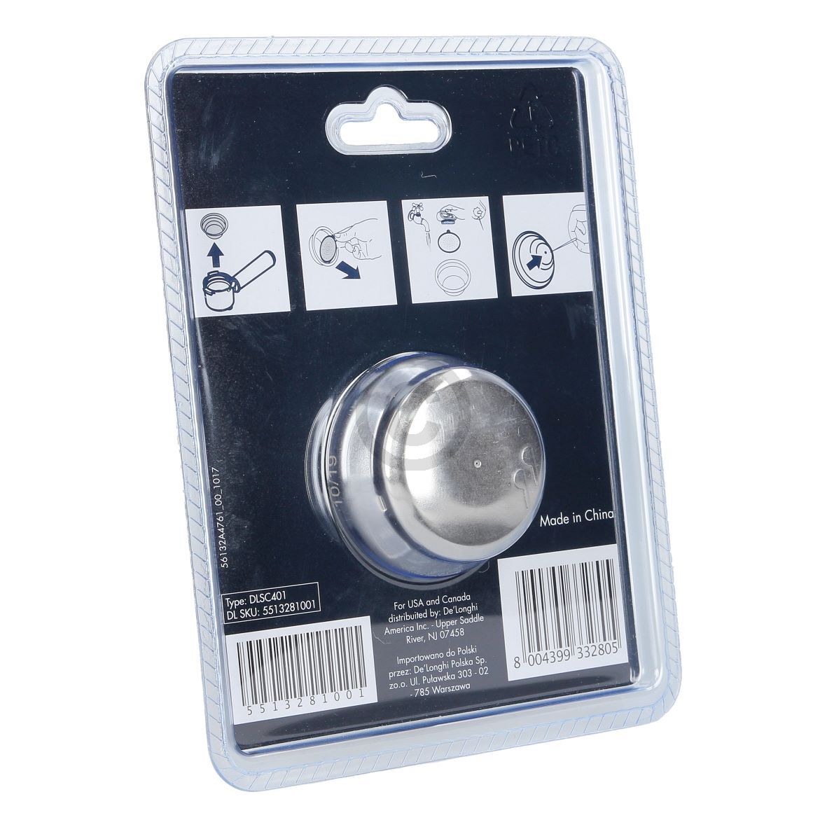 DeLonghi ECOV 311.BK Icona Vintage Easy Filter Cup