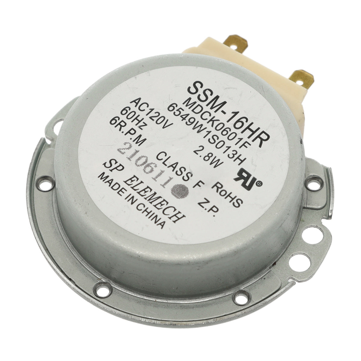 LG MVEL2033F/00 Microwave Oven Synchronous Turntable Motor