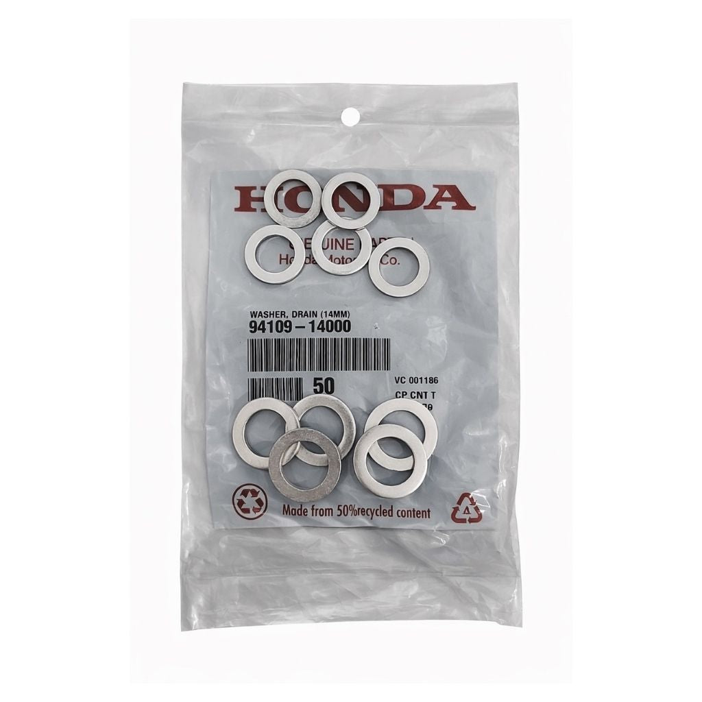 Honda Accord Oil Crush Washer & Drain Plug Gasket - 10 PACK