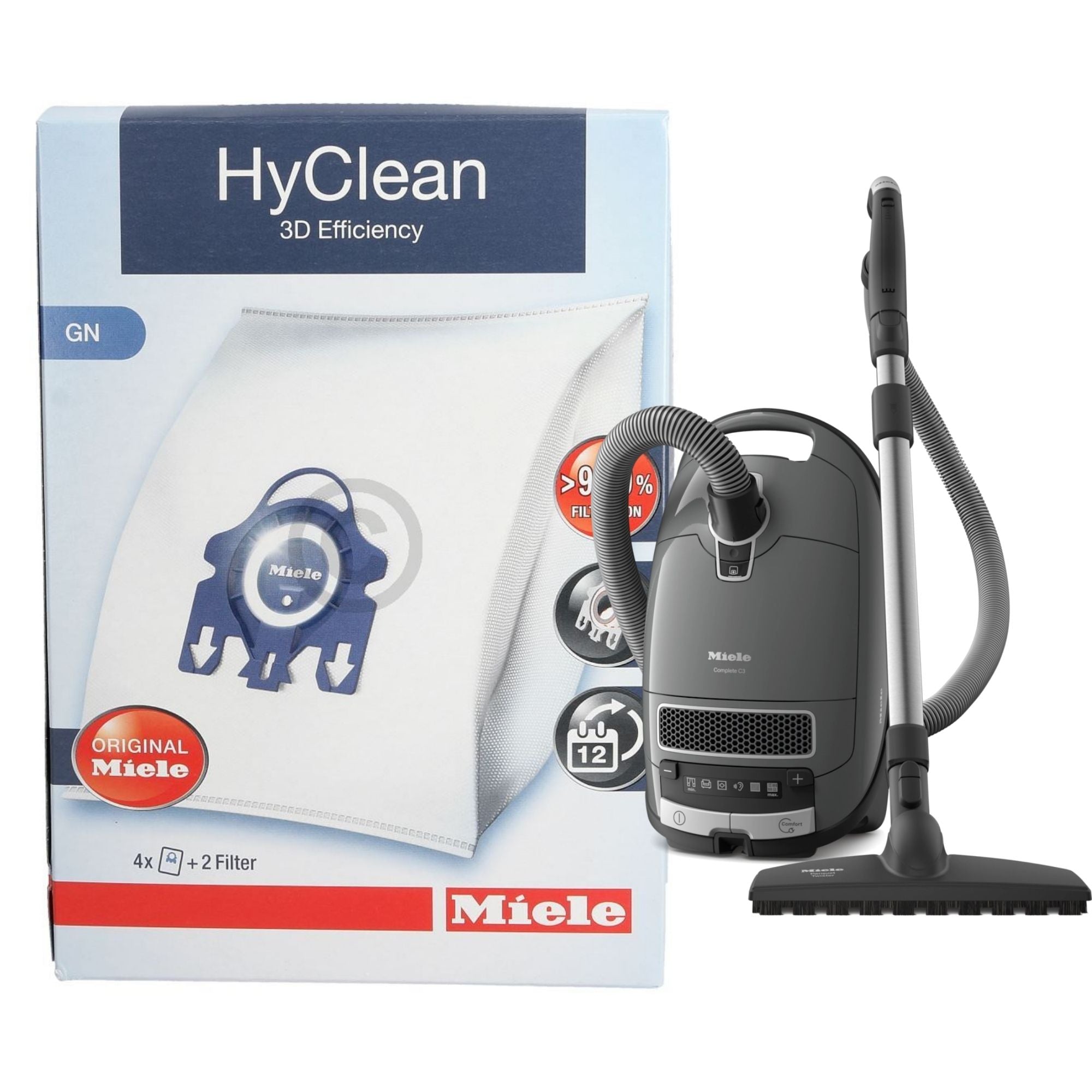 Miele Complete C3 125 Gala Edition Vacuum Cleaner Filter Dustbag