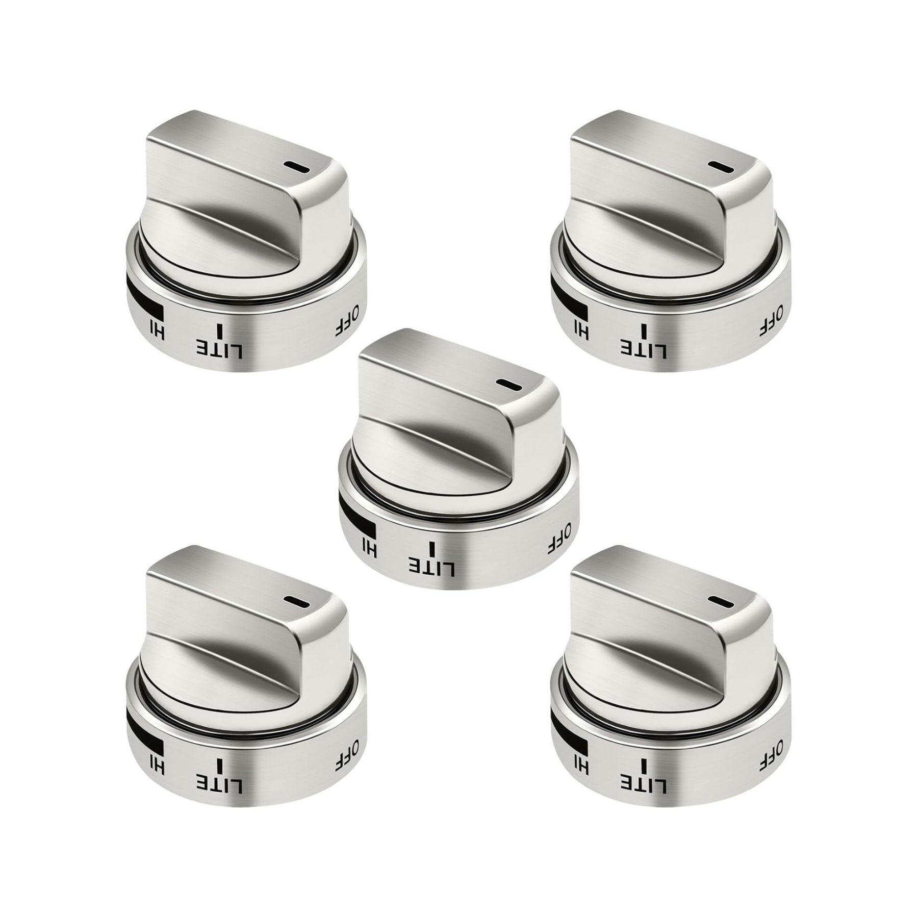LG LRG3083ST Range Oven Burner Knob - 5 PACK