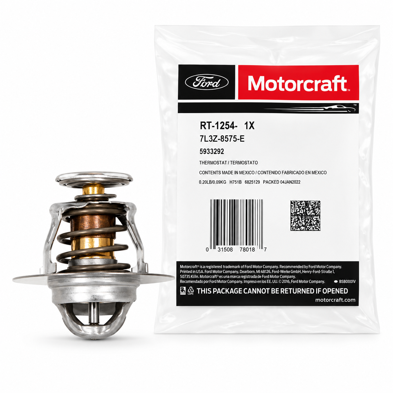 Ford Crown Victoria 1992-2011 Engine Coolant Thermostat