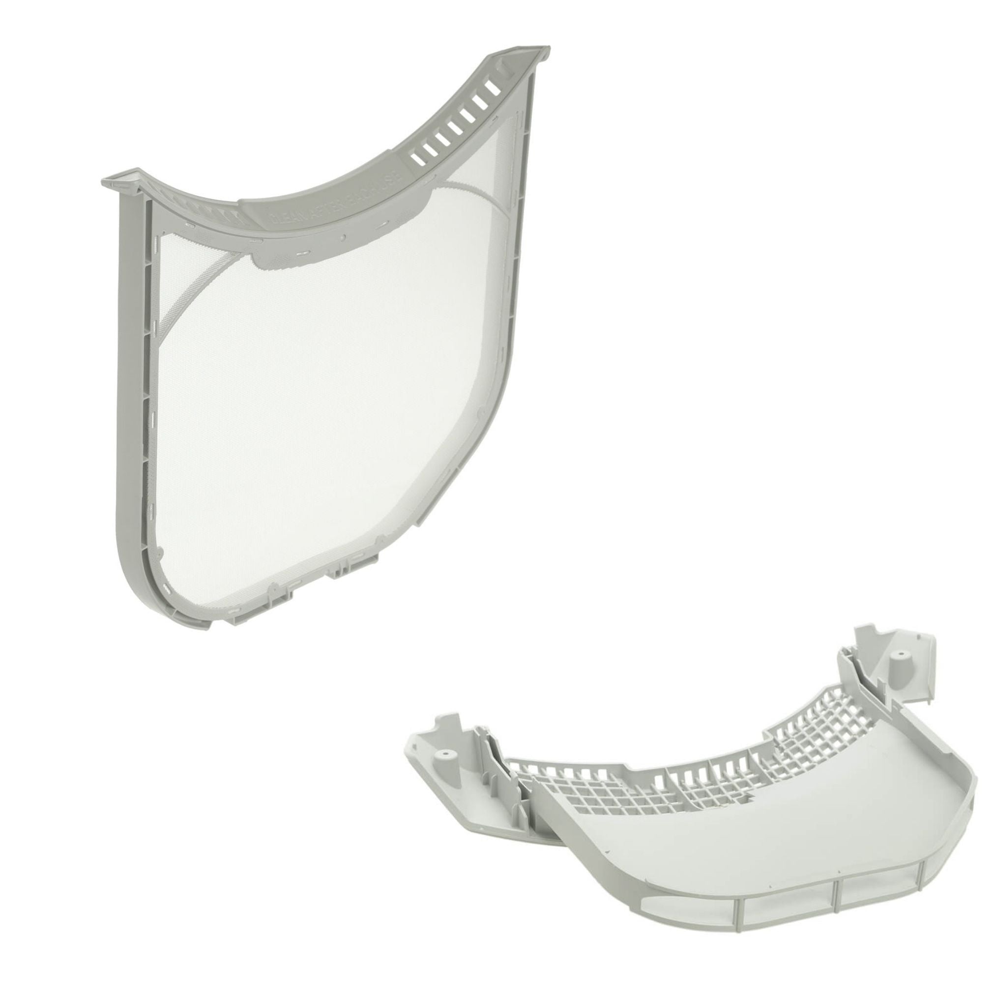 LG DLGX2802L Dryer Lint Filter and it Cover Housing Holder - SET