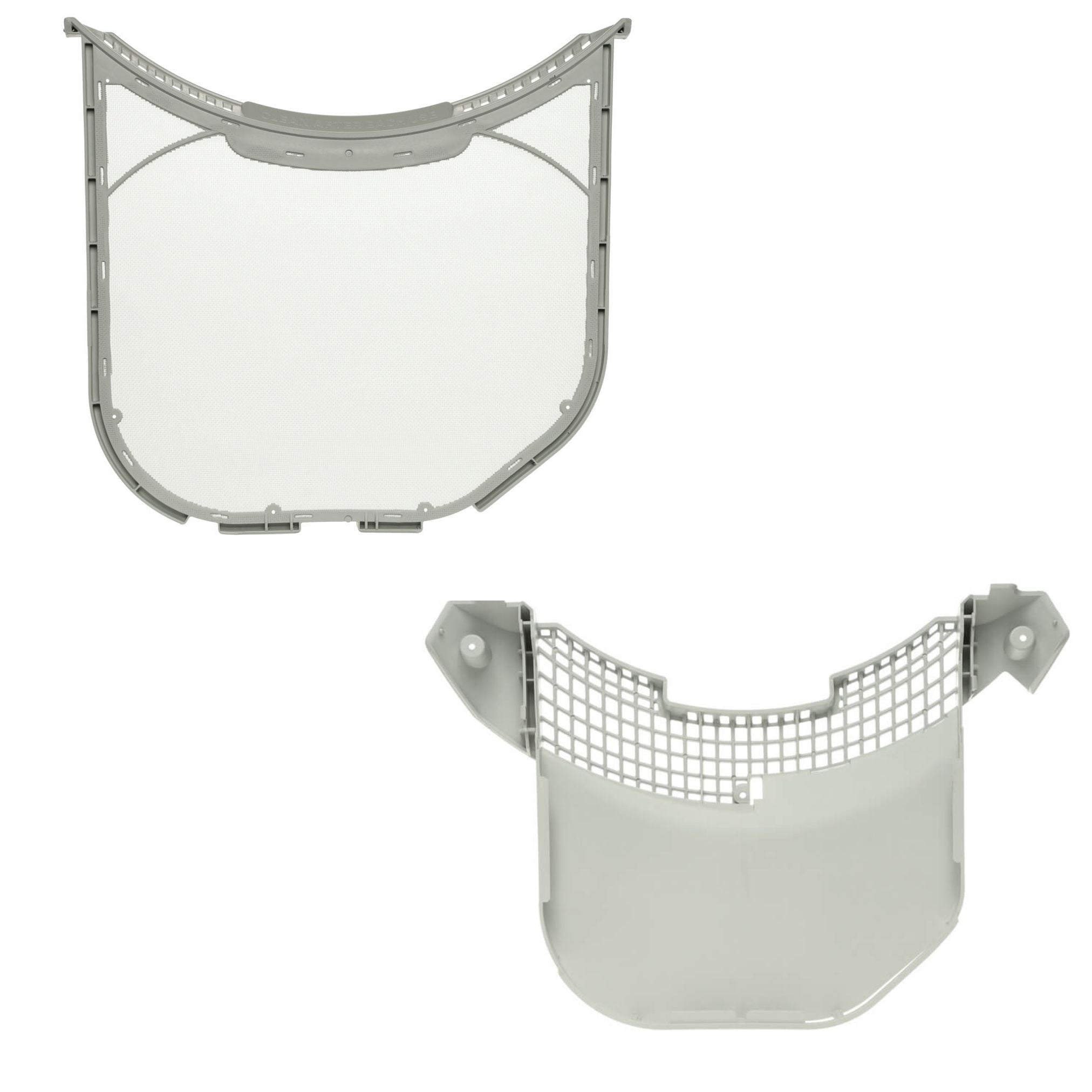 LG DLGX3002P Dryer Lint Filter and it Cover Housing Holder - SET