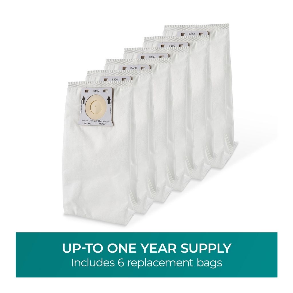 Kenmore BU3040 Intuition Upright Vacuum Bags - 6 PACK