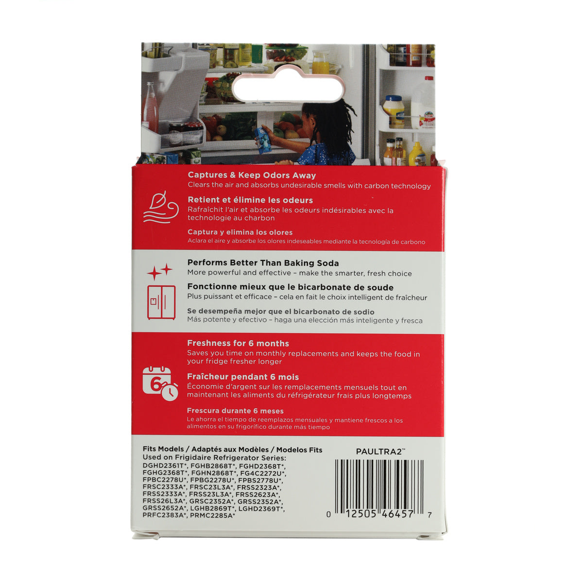 Frigidaire FPRU19F8WF Refrigerator Carbon Odor Ait Filter