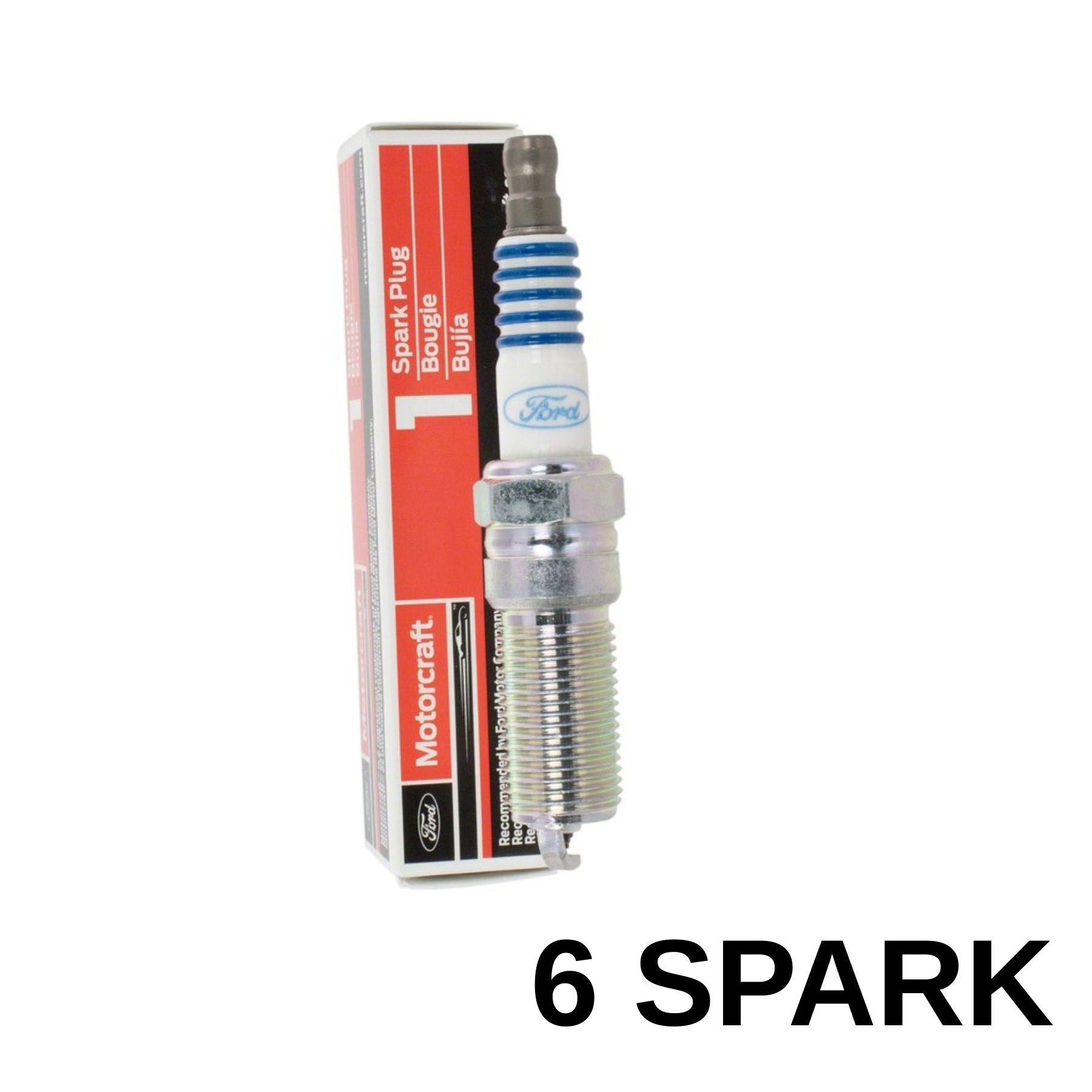 Ford F-150 2015-2025 2.7 Gas 3.5 Gas Iridium Spark Plug - 6 PACK