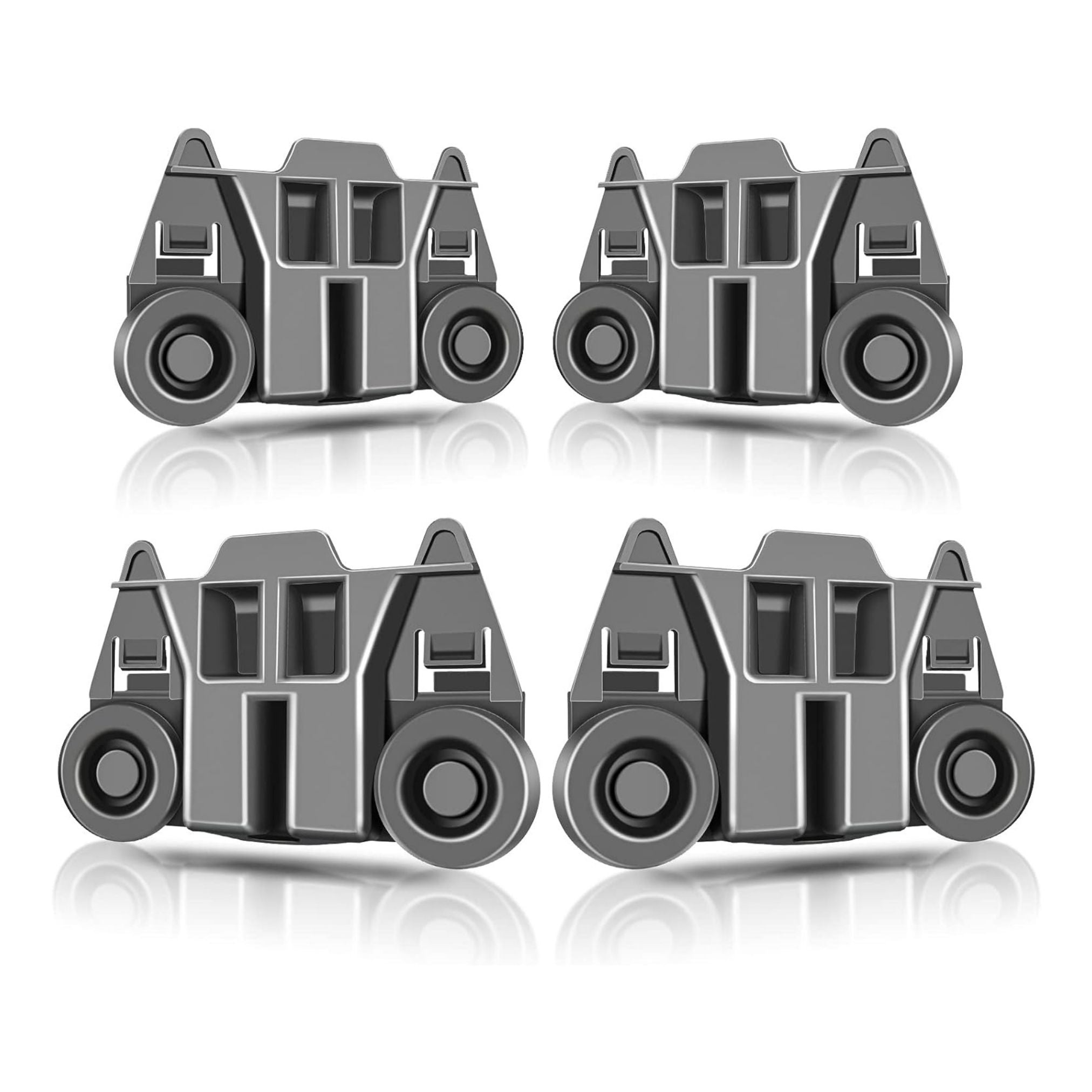 KitchenAid KDFE204ESS1 Dishwasher Lower Dishrack Wheel - 4 PACK