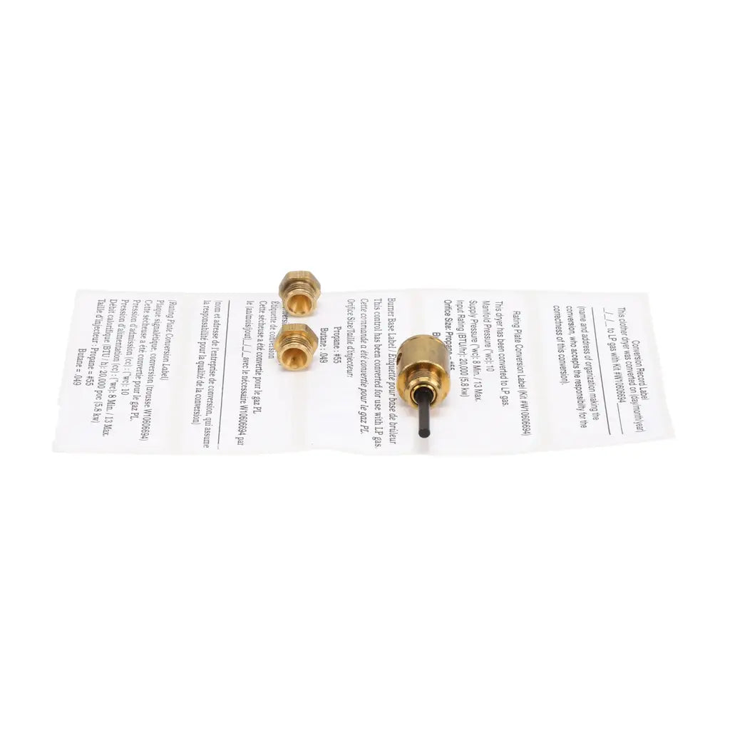 Maytag MGD6230HW0 Dryer LP Conversion Kit