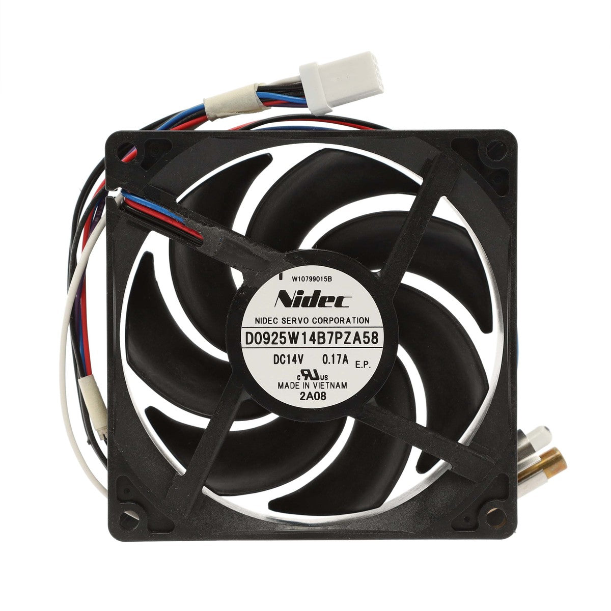 Whirlpool WRX986SIHV0 Refrigerator Evaporator Fan Motor - Fresh Food