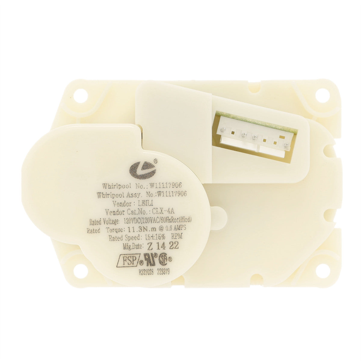 Whirlpool WRS571CIHB Refrigerator Ice Dispenser Motor