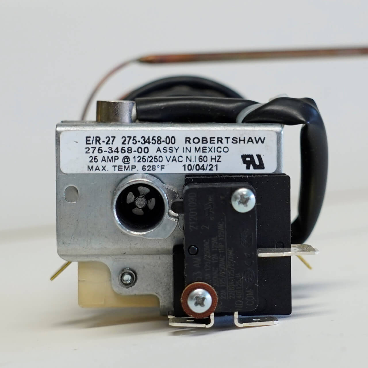 White-Westinghouse CWEF310GSG Range Oven Temperature Control Thermostat