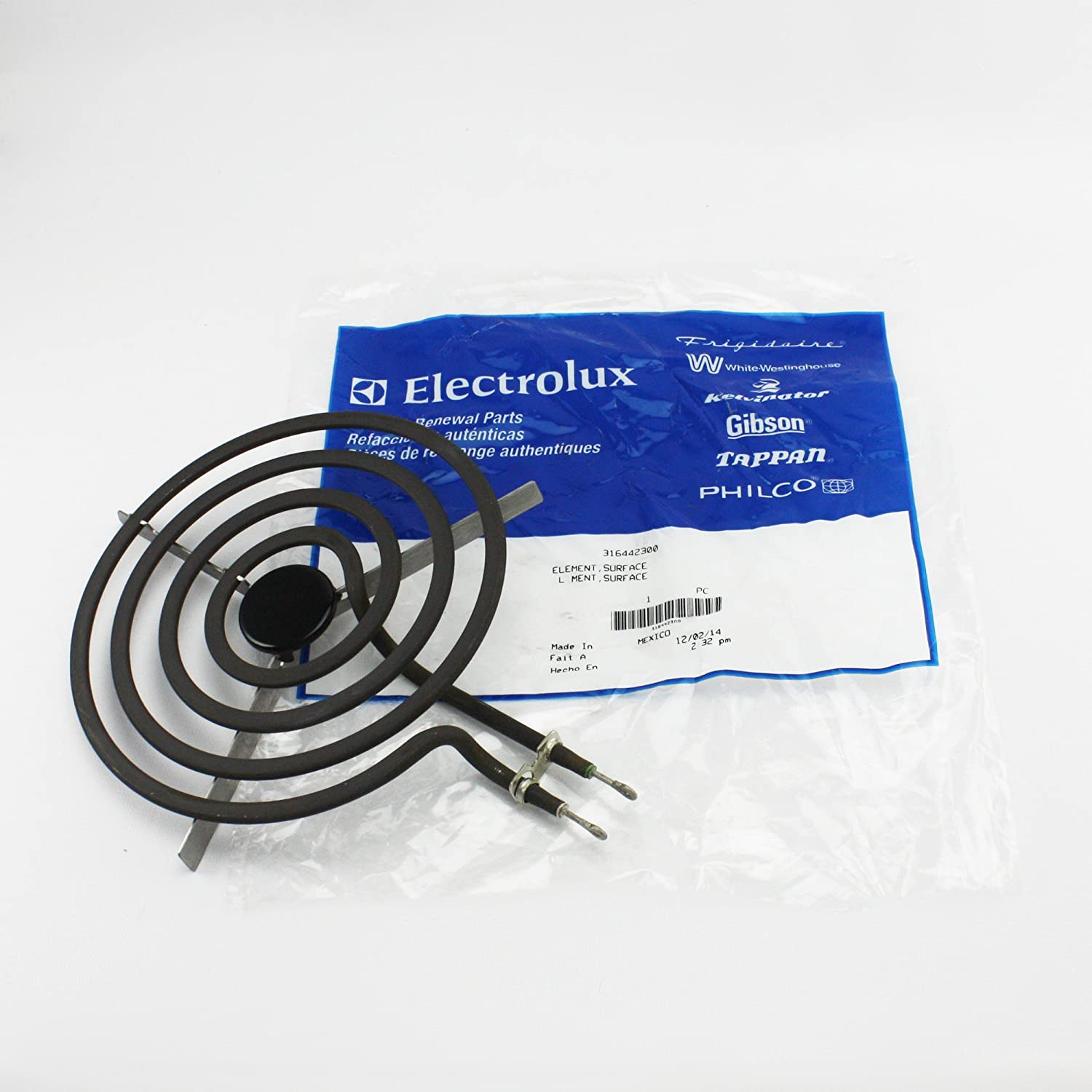 Gibson CEC3S5WSAB Range Oven Surface Burner Coil Element
