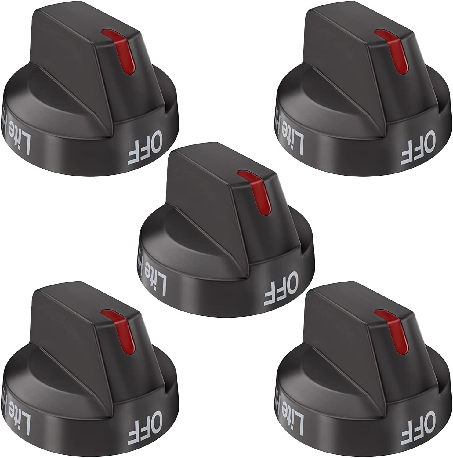 Samsung NX58J7750SG/AA Range Stove Control Knob - 5 PCS SET