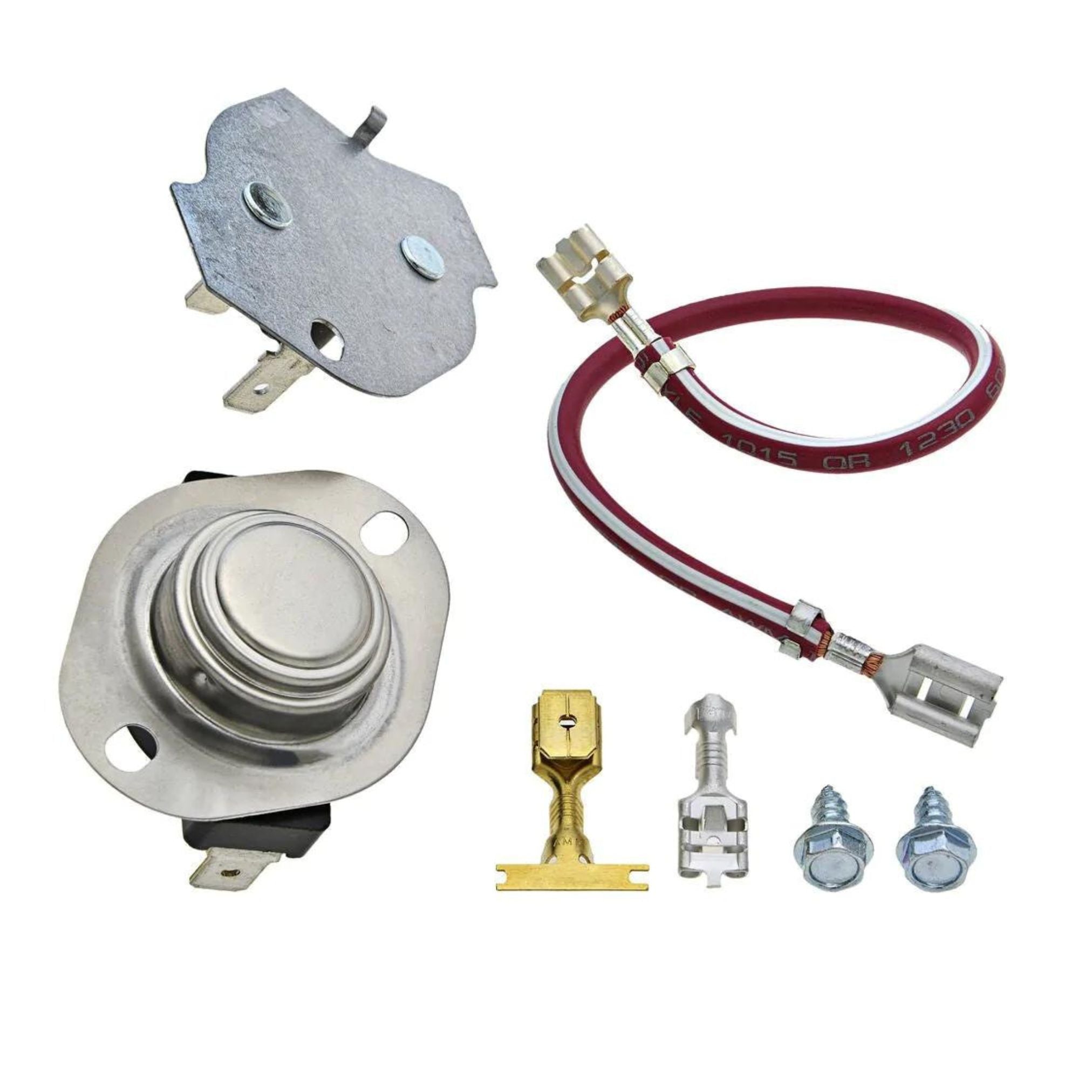 Whirlpool GEW9250PW Dryer Thermostat Thermal Fuse Cut-Off Kit