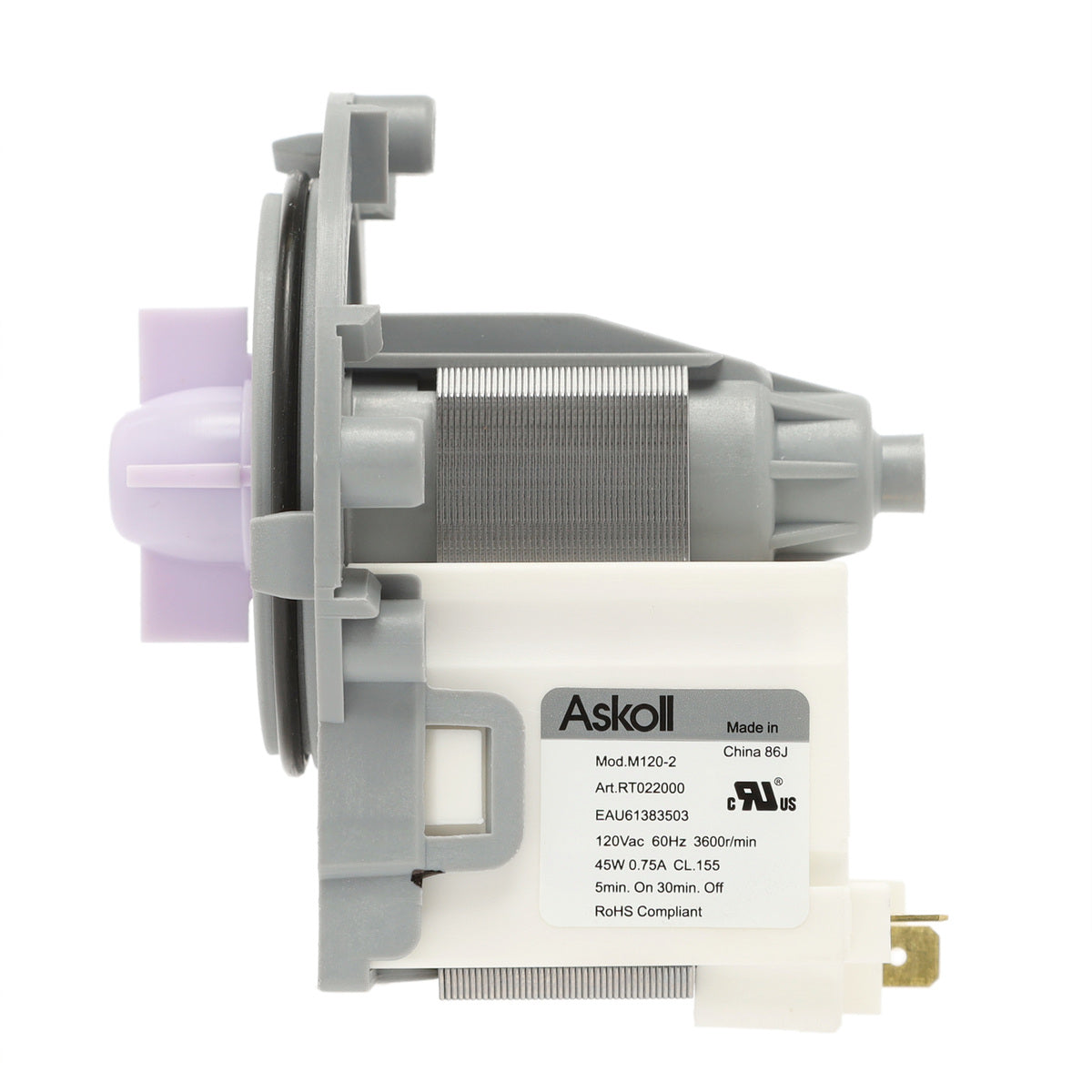 LG WM9500HKA Washing Machine Circulation Pump