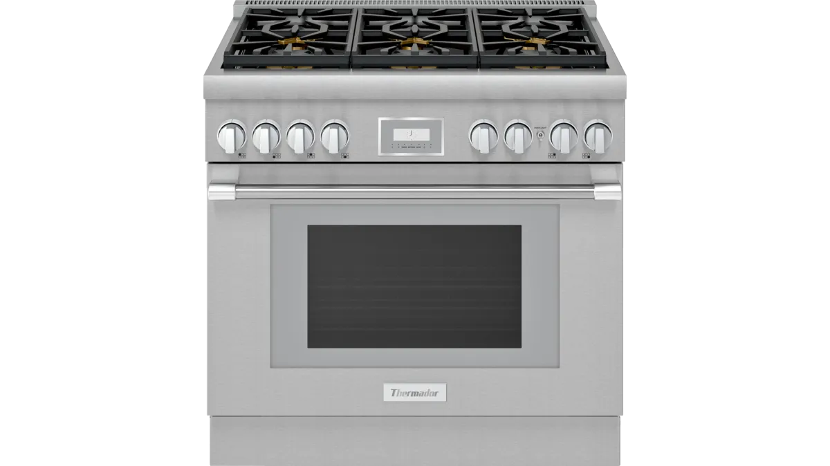 Thermador PRD366WHU Gas Cooktop Range Burner Knob
