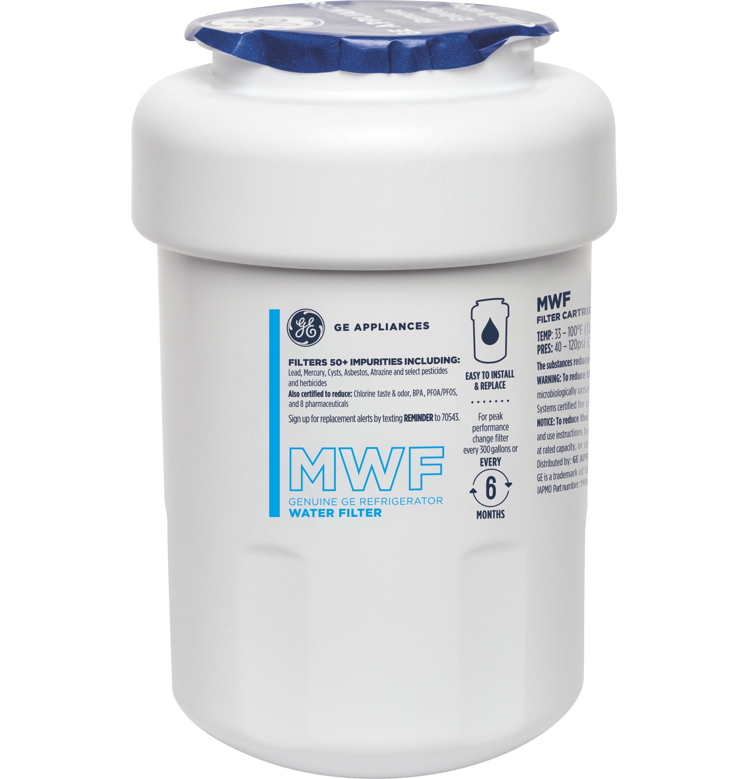 GE PSS29NGPBBB Refrigerator Ice and Water Filter
