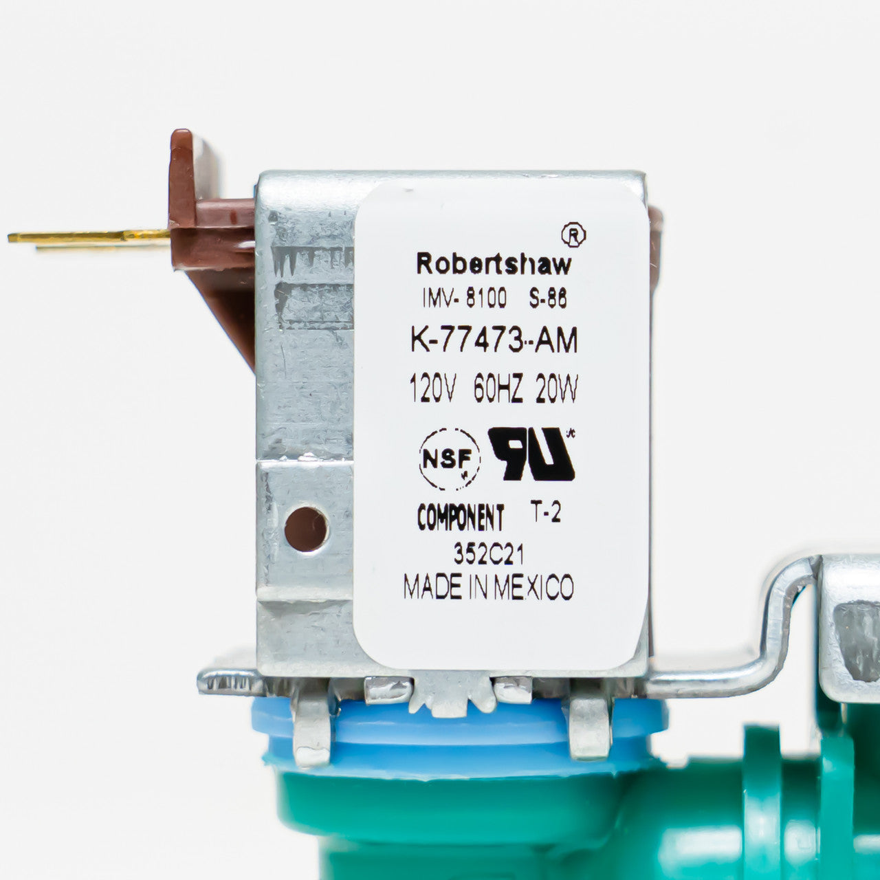 Refrigerator Water Inlet Valve for Whirlpool GSC25C4EY... Series Part
