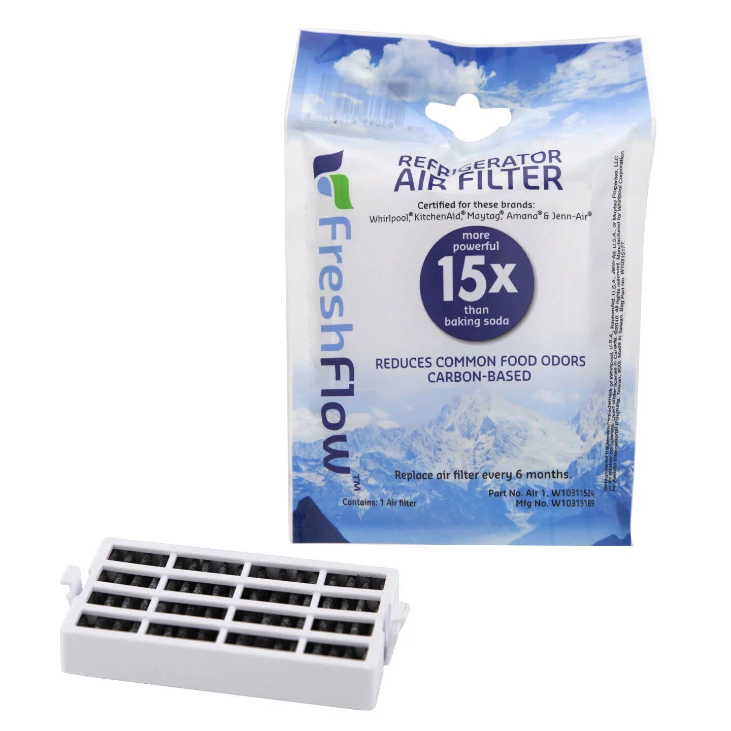 Whirlpool WRX988SIB Refrigerator Fresh Flow Air Filter