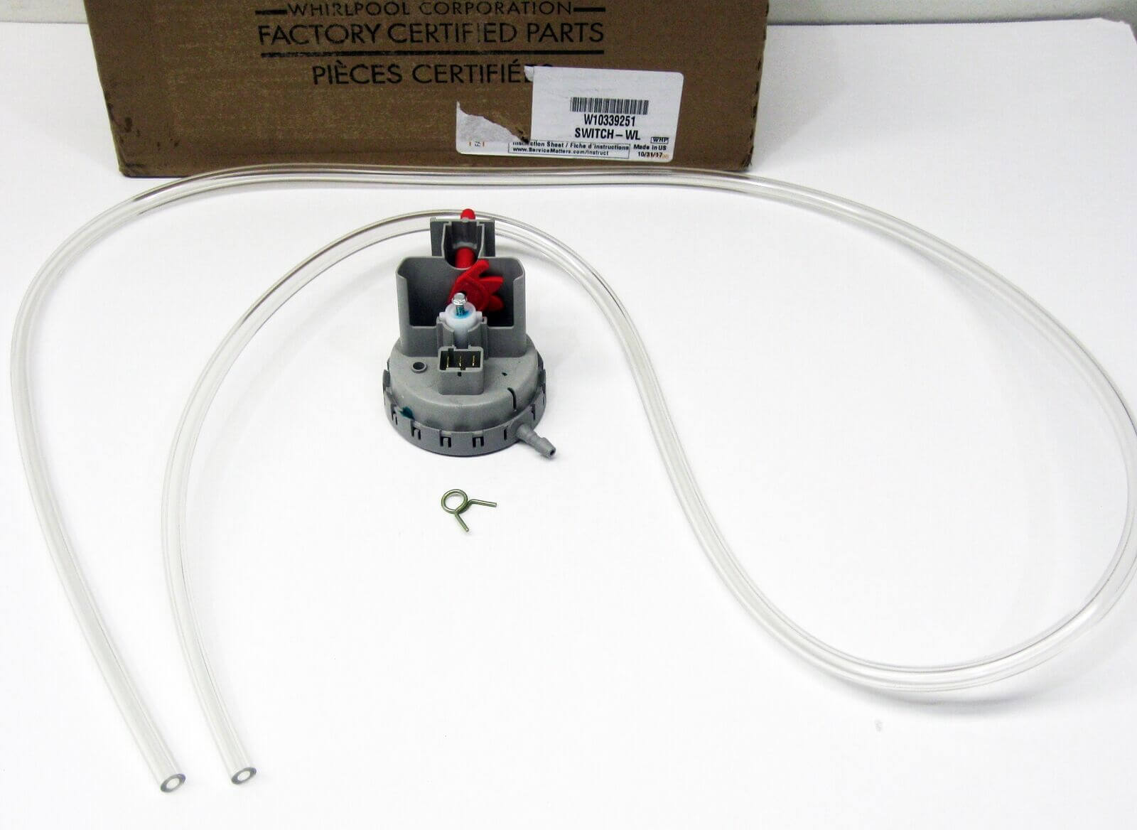 Estate ETW4300SQ0 Washing Machine Water Level Pressure Switch
