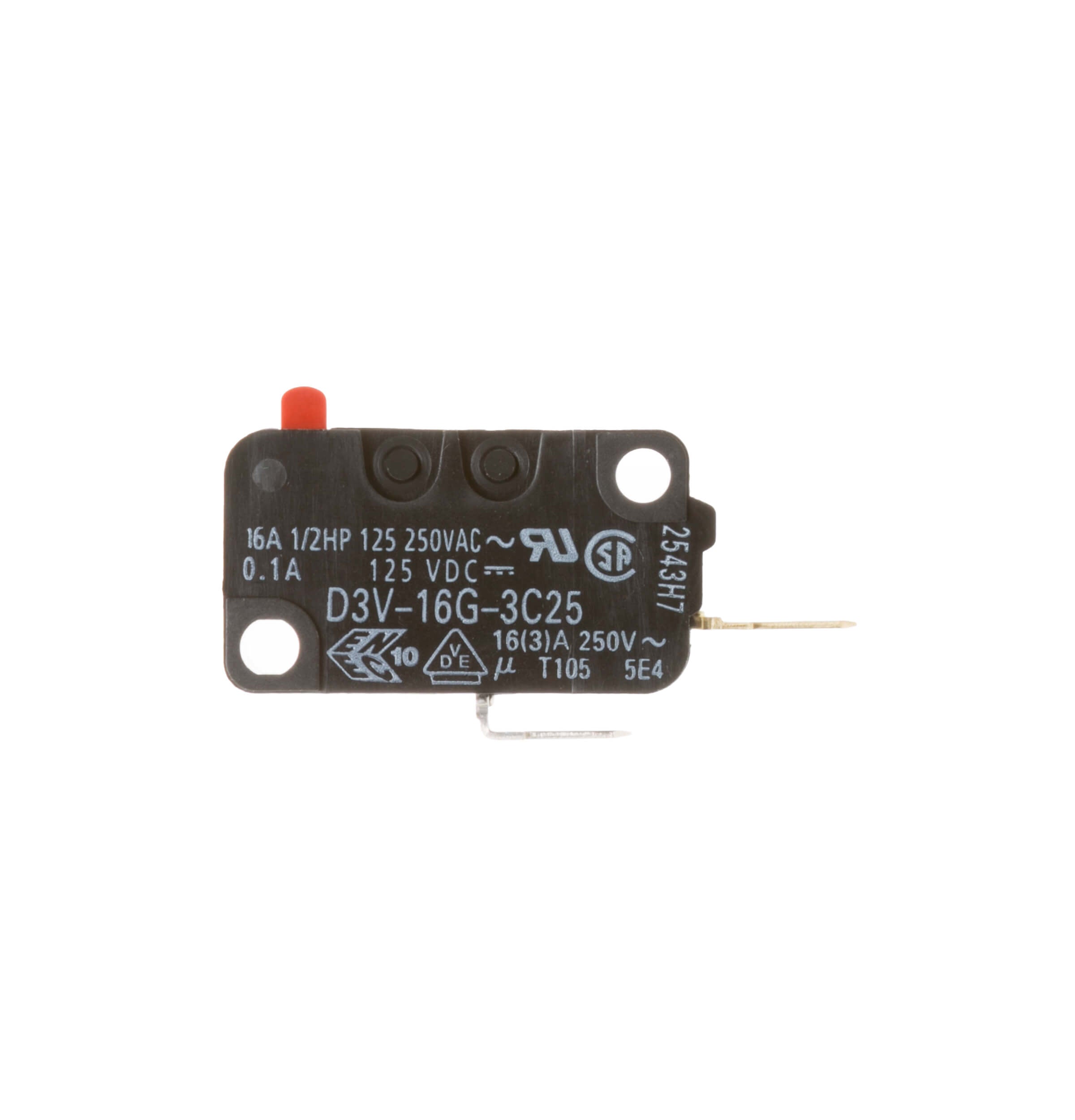 GE PVM1970DR1WW Microwave Door Micro Switch