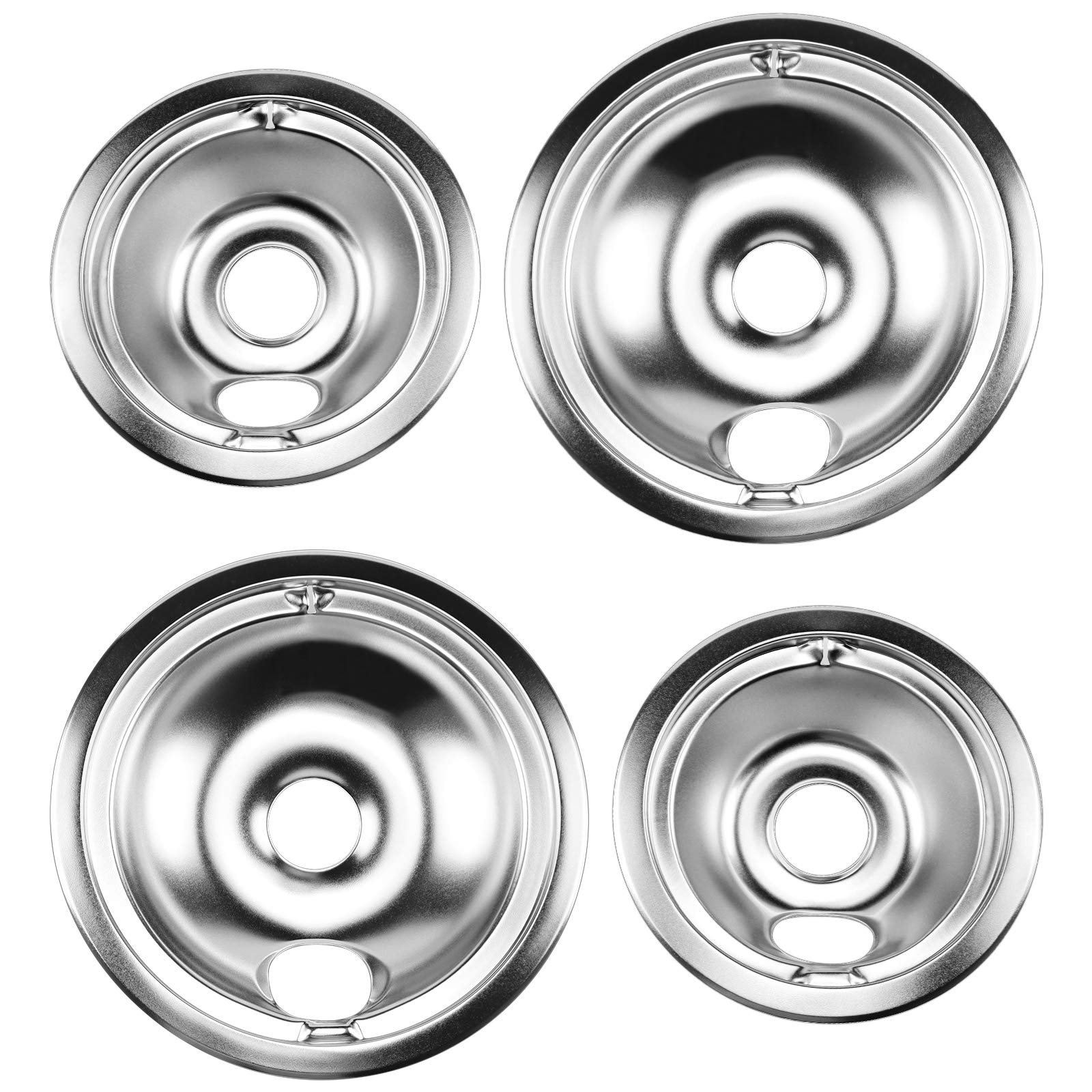 Hotpoint RB757WCWW Range Burner Drip Bowl - 6 and 8 Inches