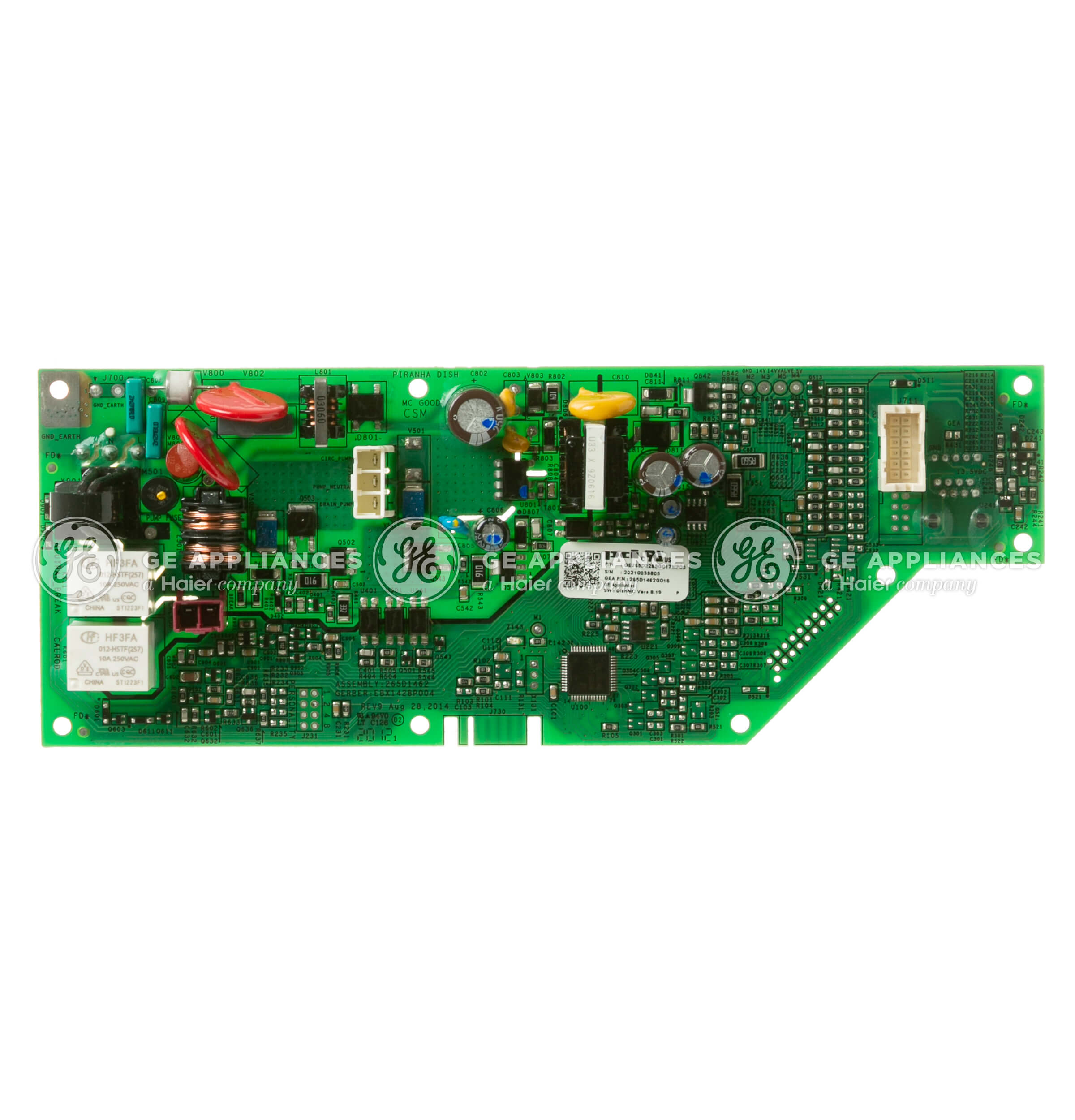 GE GDF610PSJ5SS Dishwasher Electronic Control Board