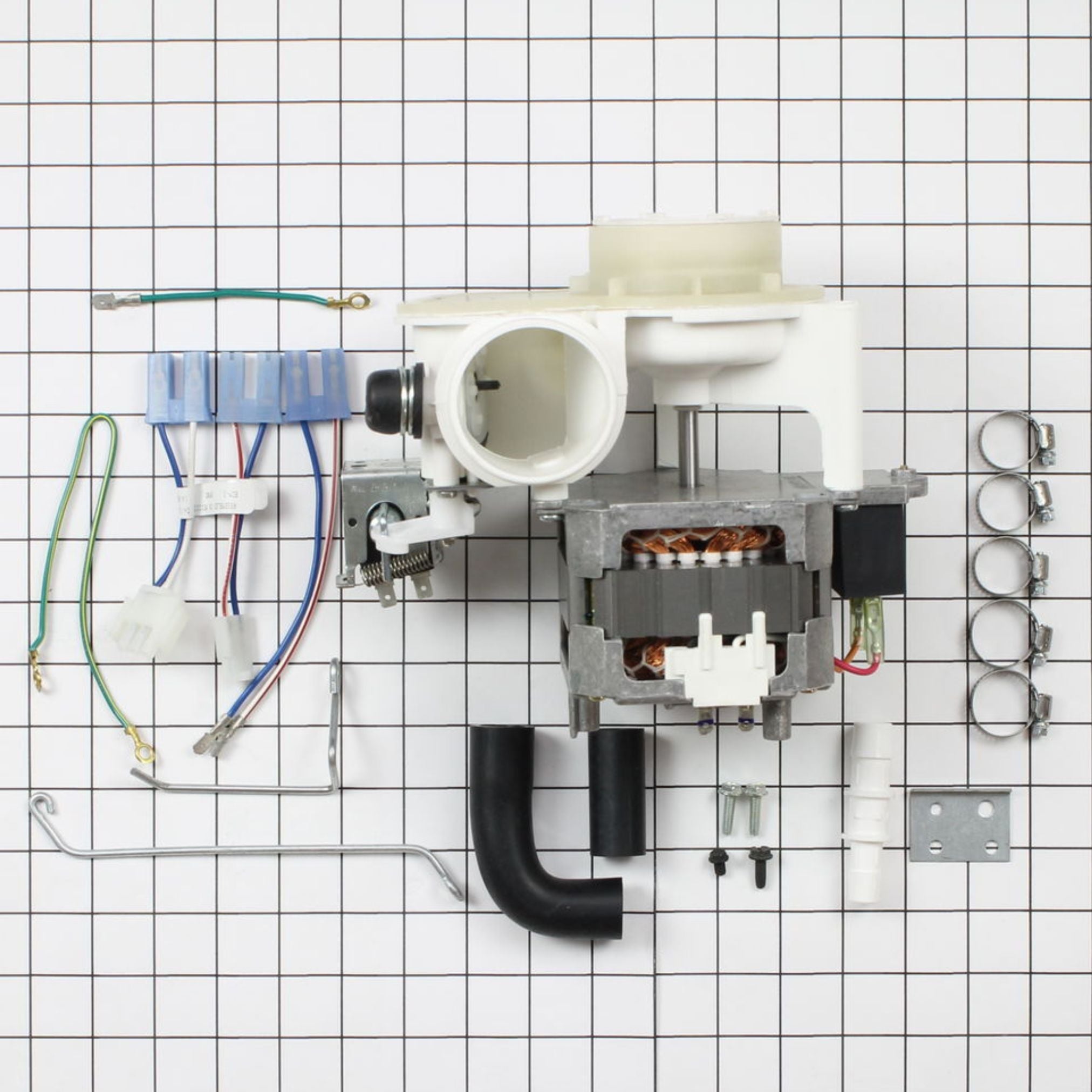 Caloric CDU210CB Dishwasher Motor and Pump Kit