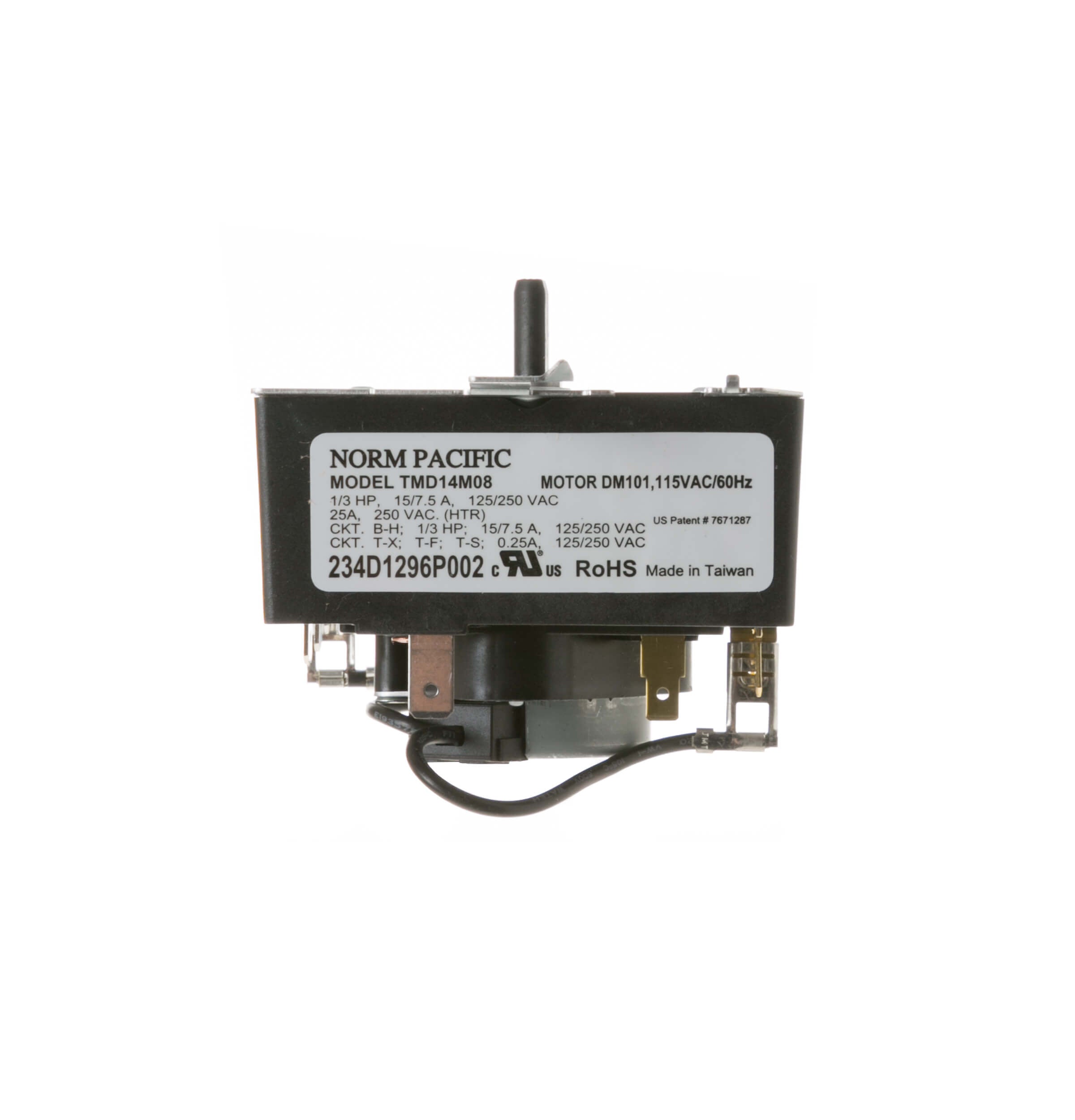 General Electric DWSR483EG8WW Dryer Timer Motor Unit