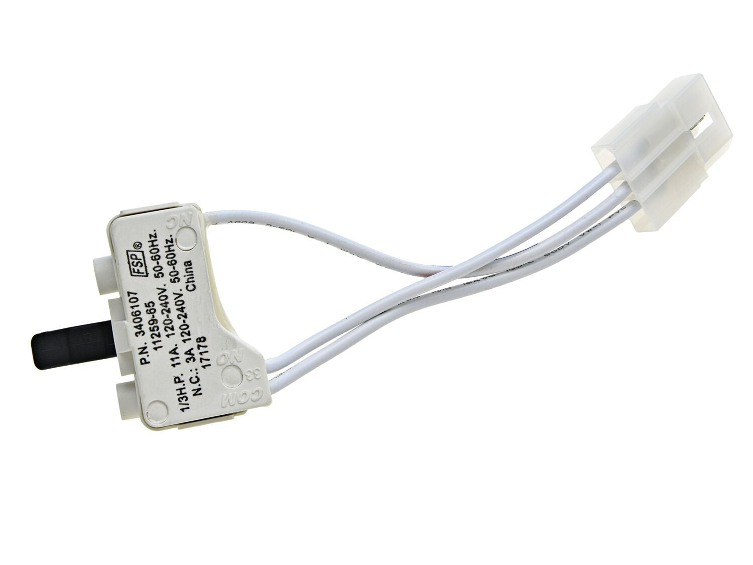 Whirlpool WED49STBW Dryer Door Switch
