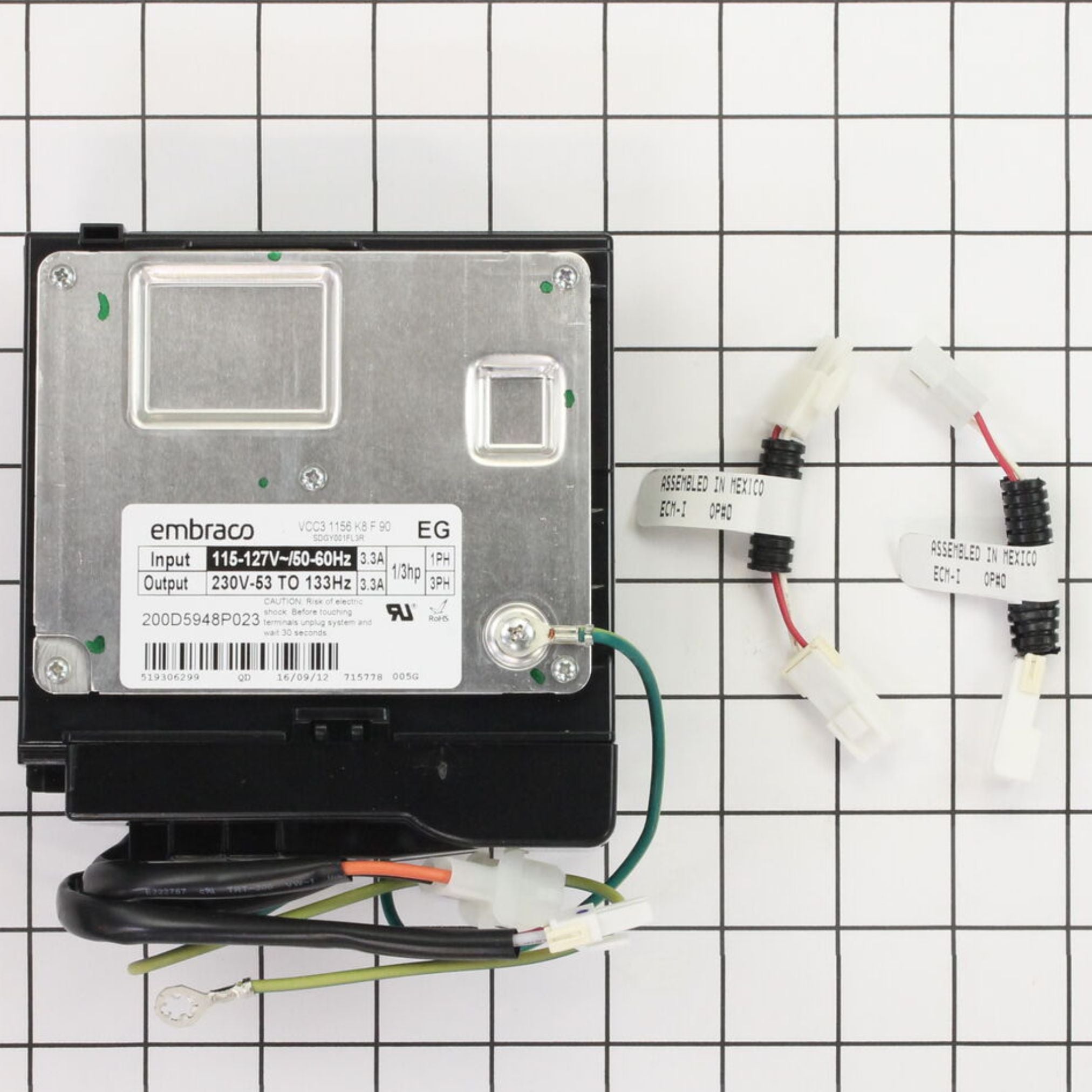 GE ZIC360NRGLH Refrigerator Inverter Board Kit
