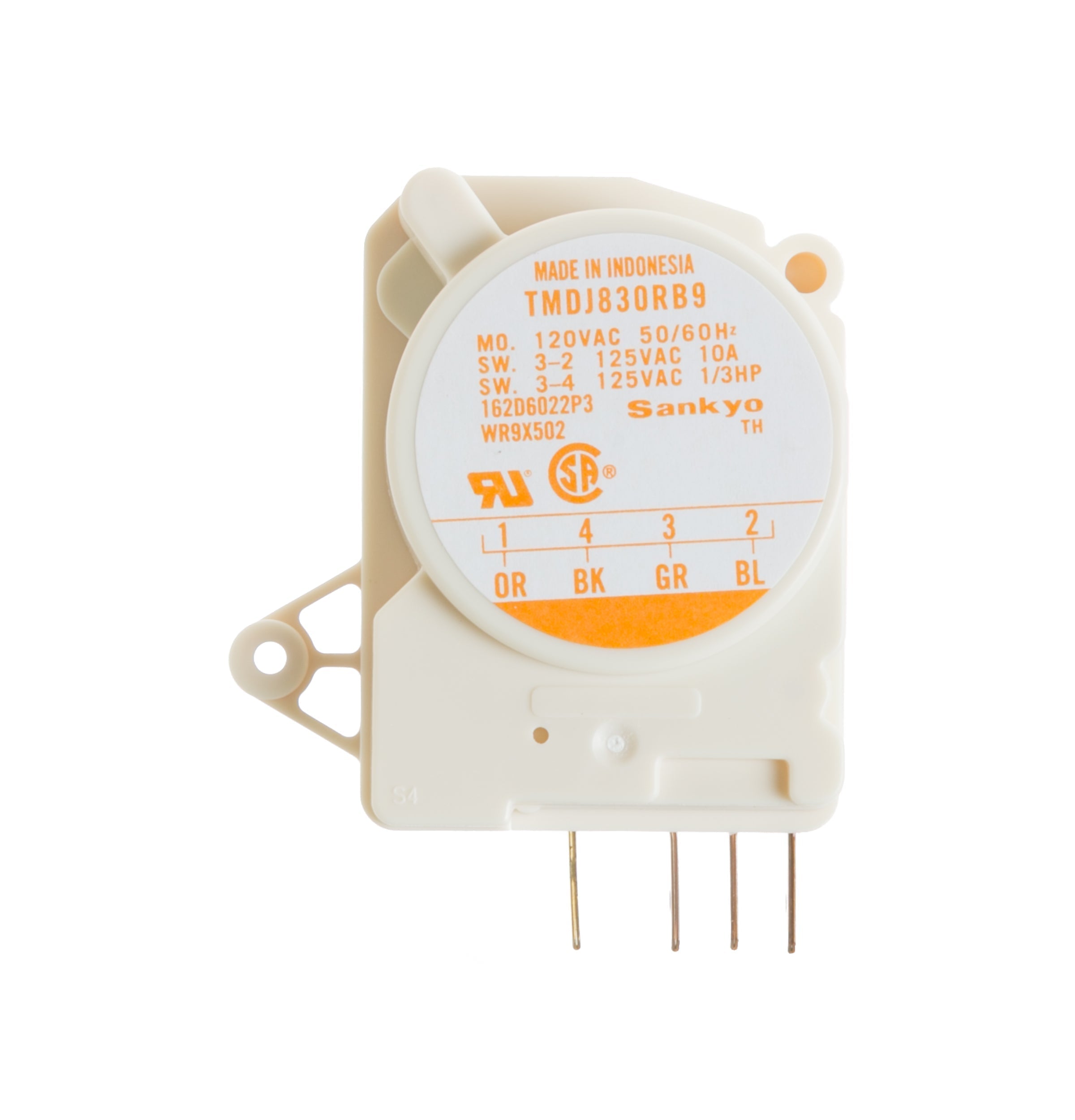 GE PTI22MFMARBB Refrigerator Freezer Defrost Timer